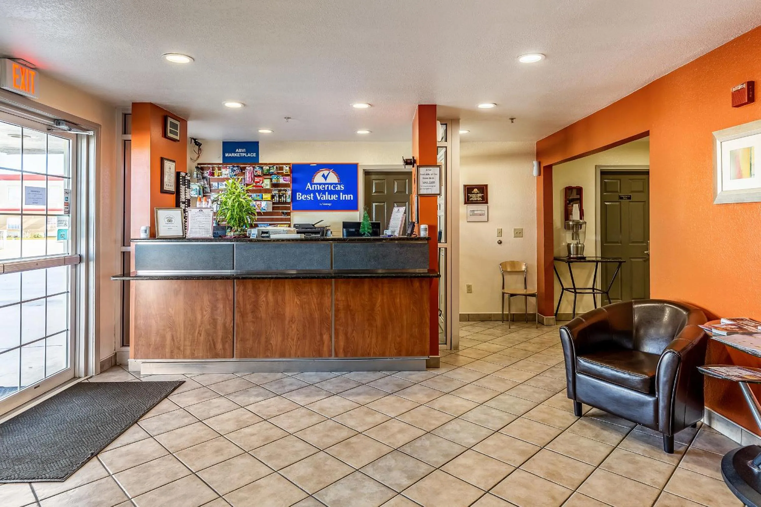 Lobby or reception in Americas Best Value Inn - Temple
