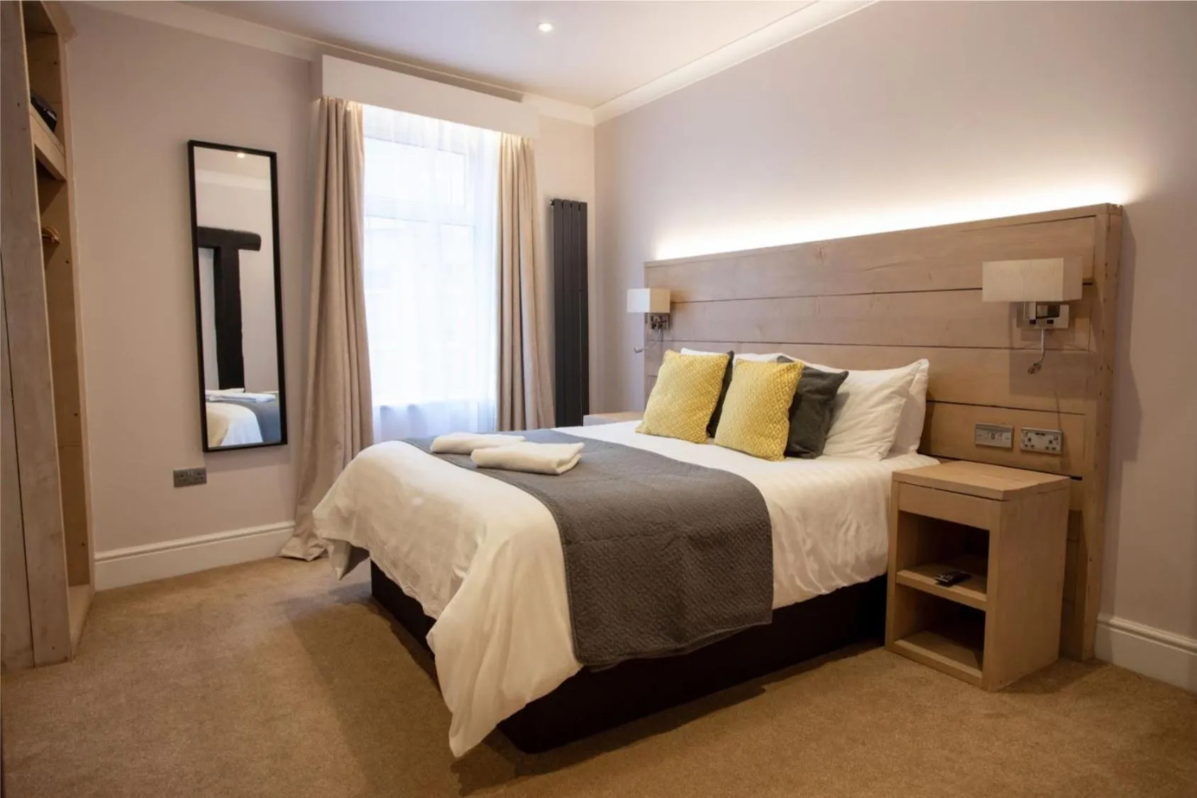 Bedroom, Bed in The Vanguard York - Private Residence