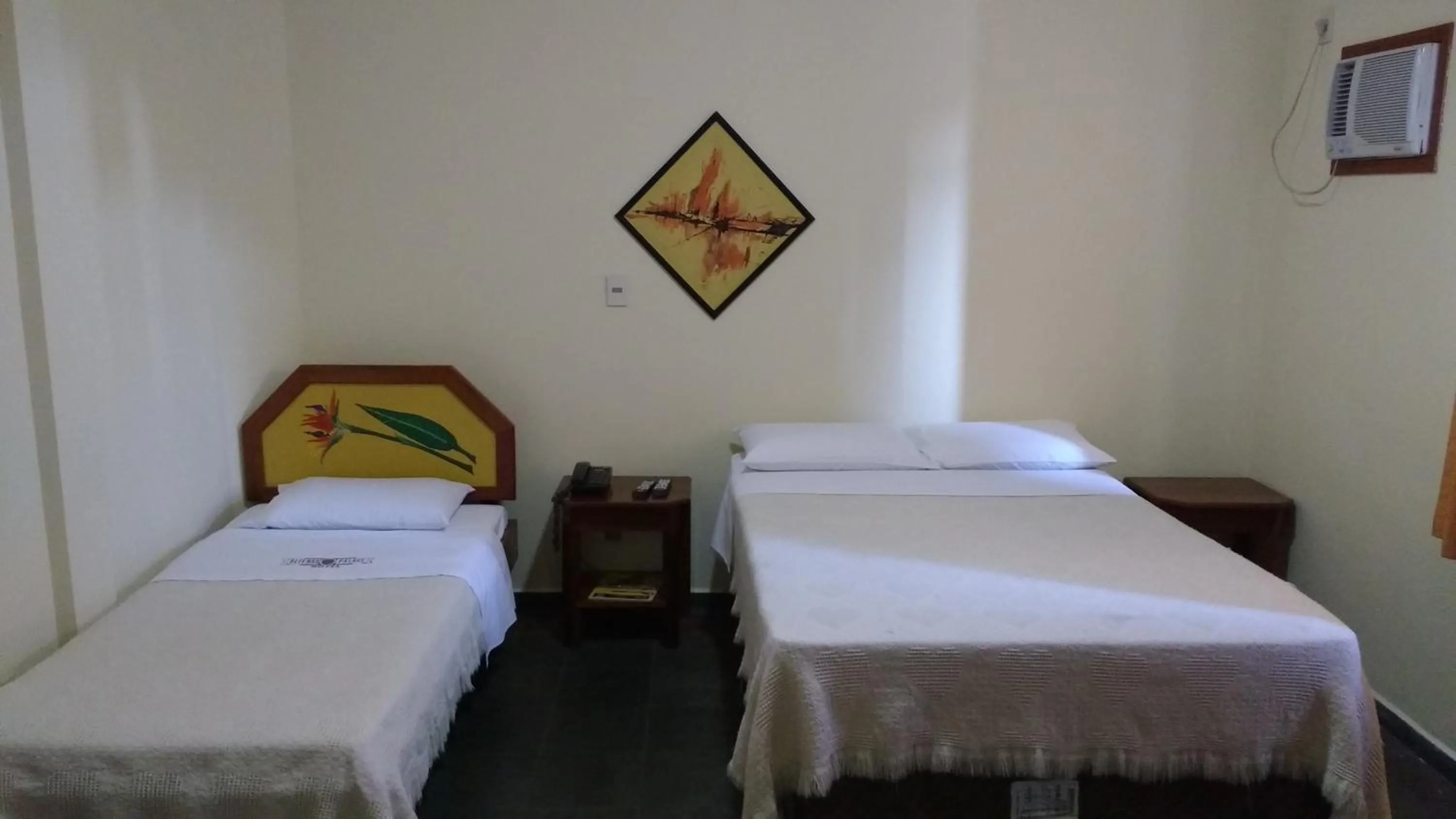 Bed in Alfenas Palace Hotel