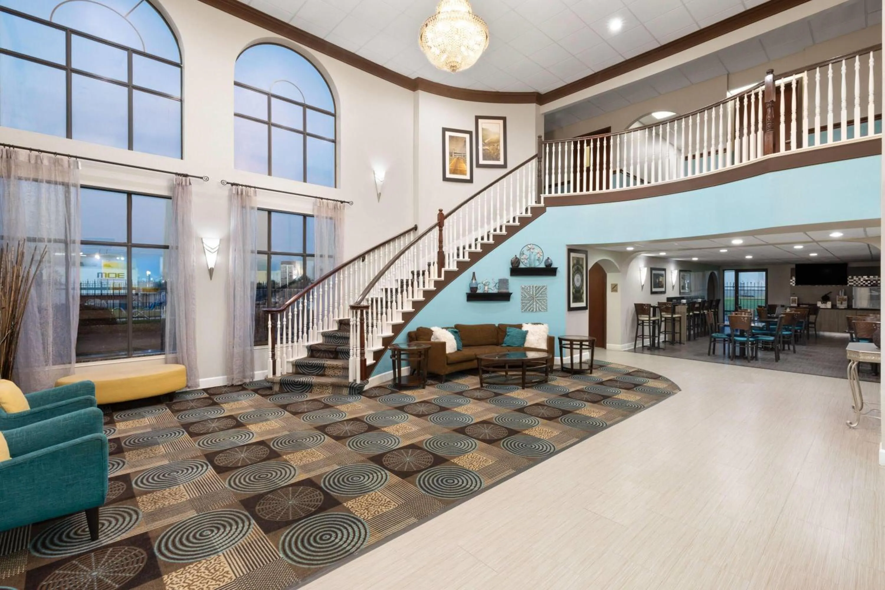 Lobby or reception in Days Inn & Suites by Wyndham Sam Houston Tollway