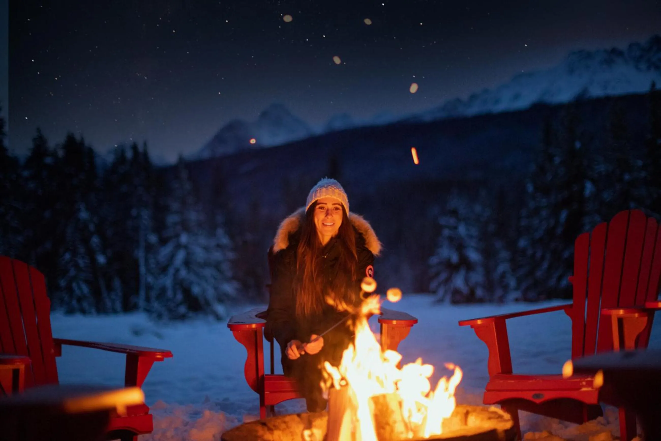fireplace in Baker Creek By Basecamp