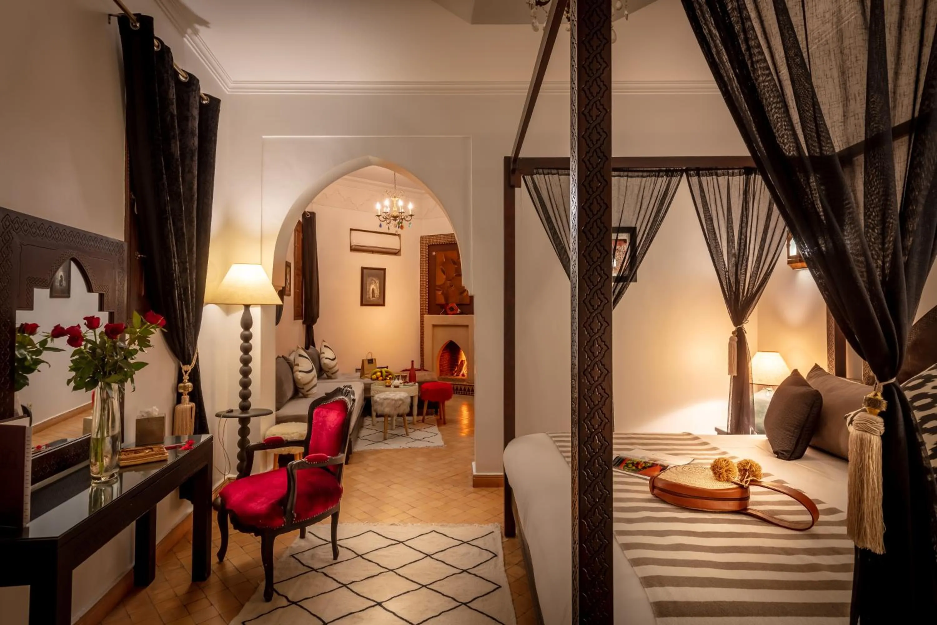 Photo of the whole room, Bed in Riad & Spa Bahia Salam