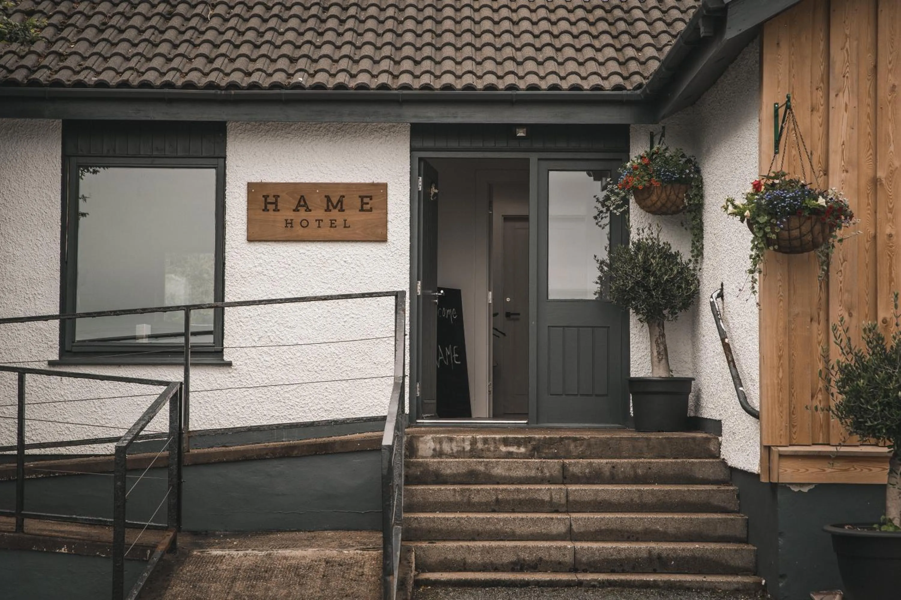 Facade/entrance in Hame on Skye