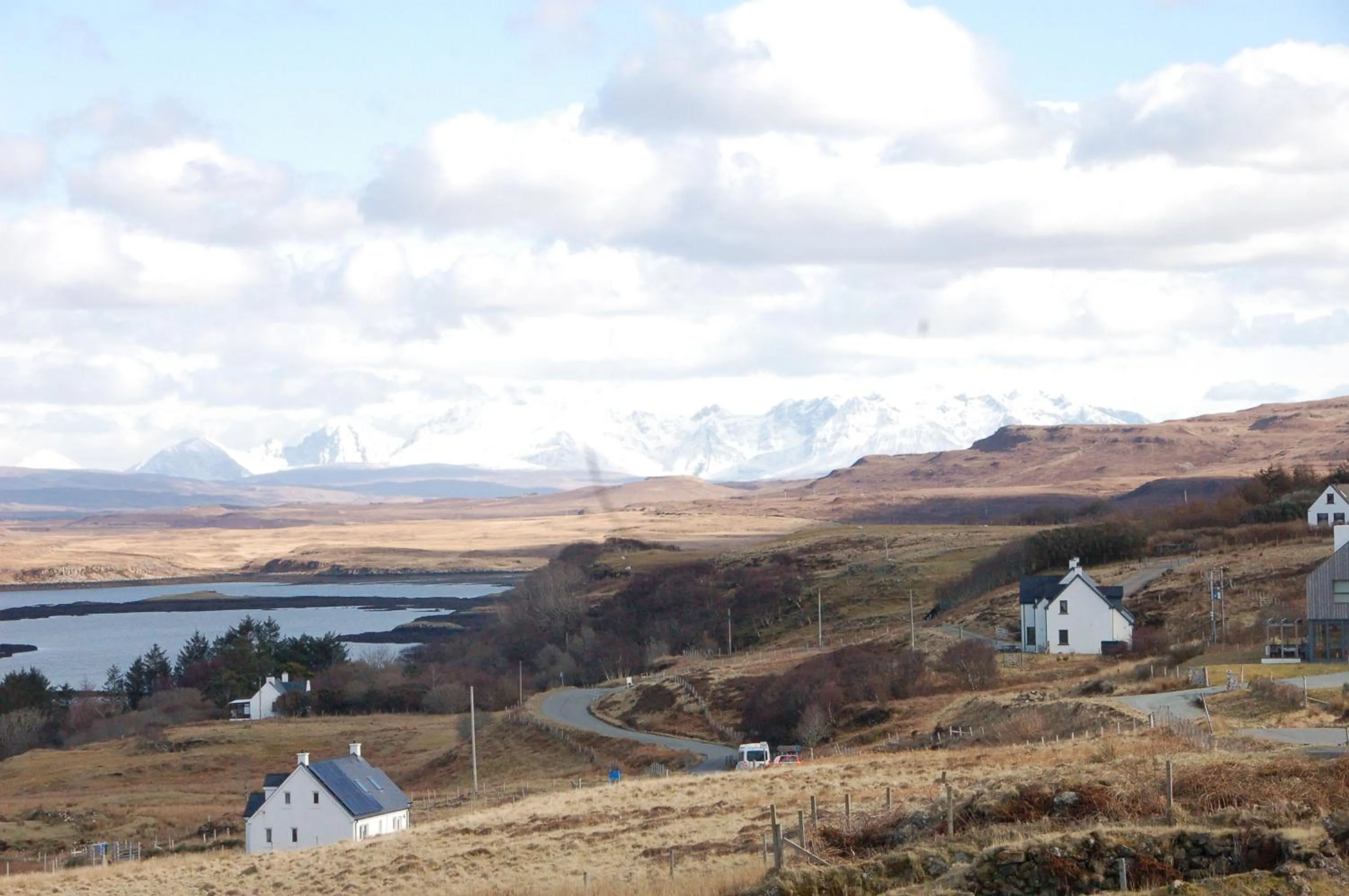 Natural landscape in Hame on Skye