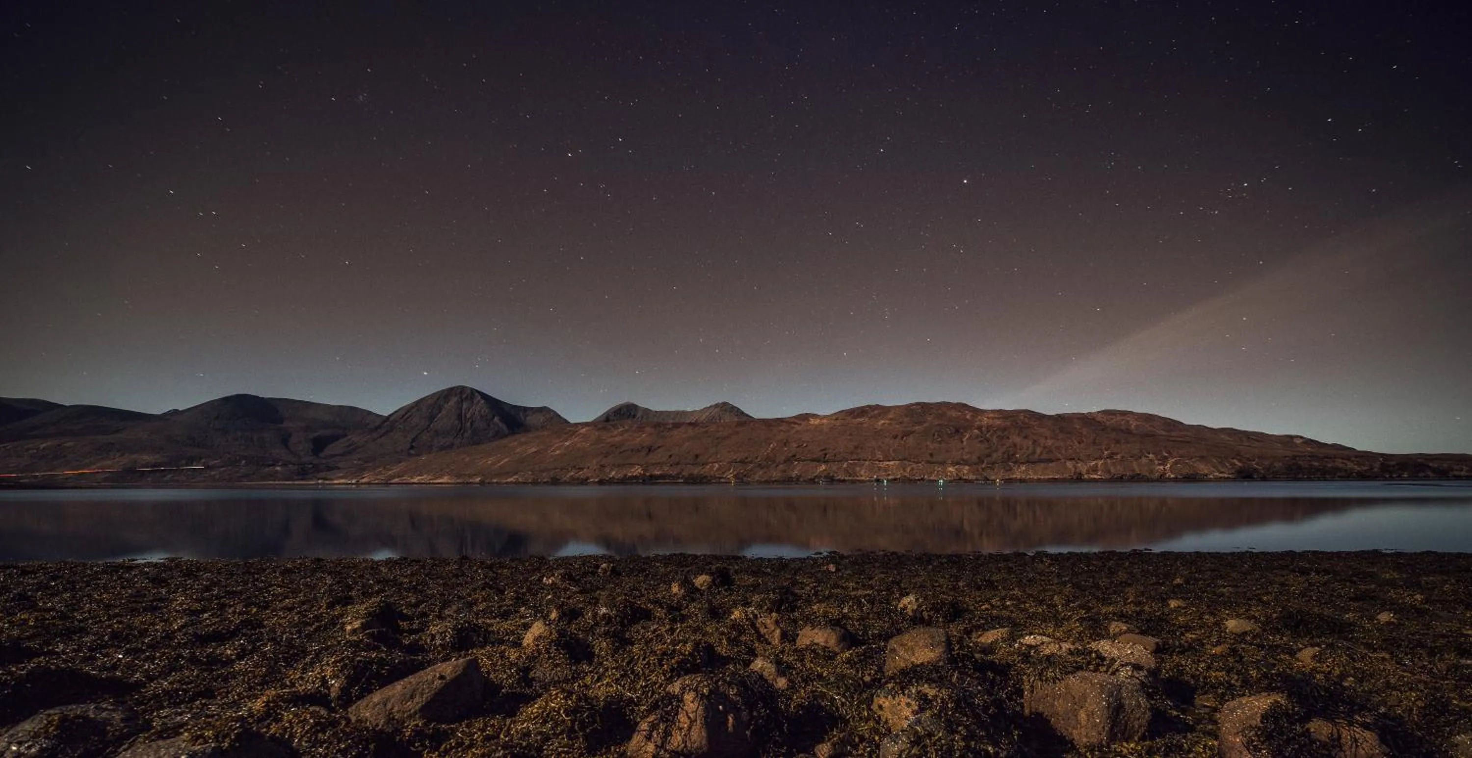 Natural landscape in Hame on Skye