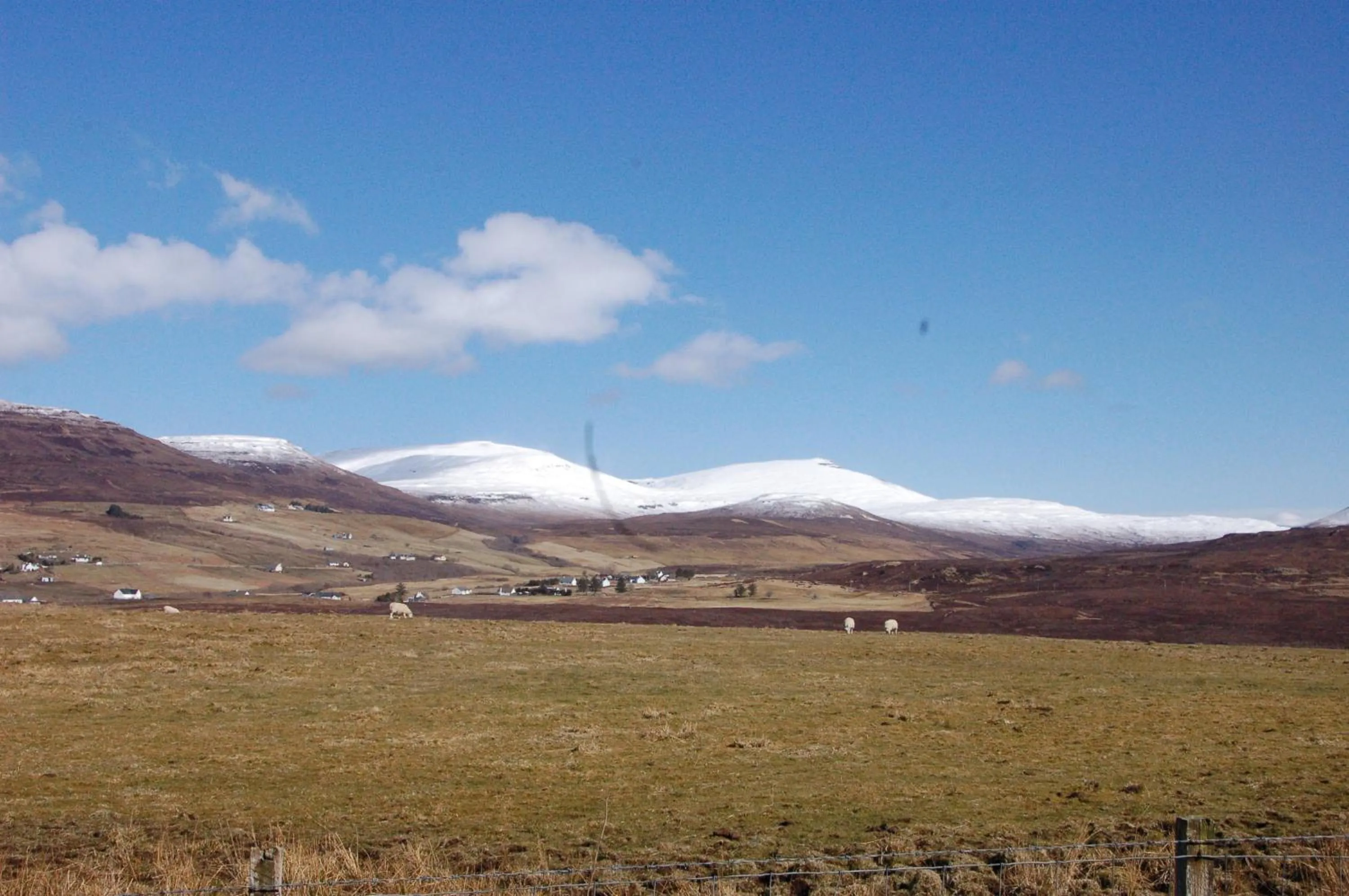 Natural landscape in Hame on Skye