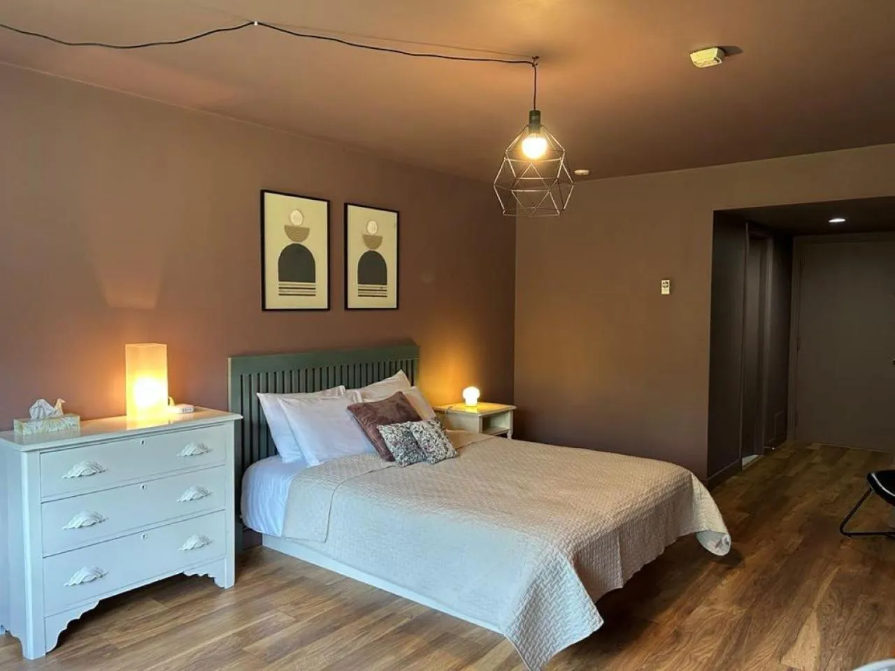 Bed in Auberge Les Sources