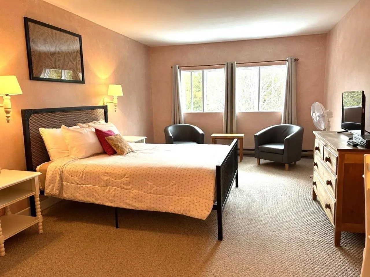 Bed in Auberge Les Sources