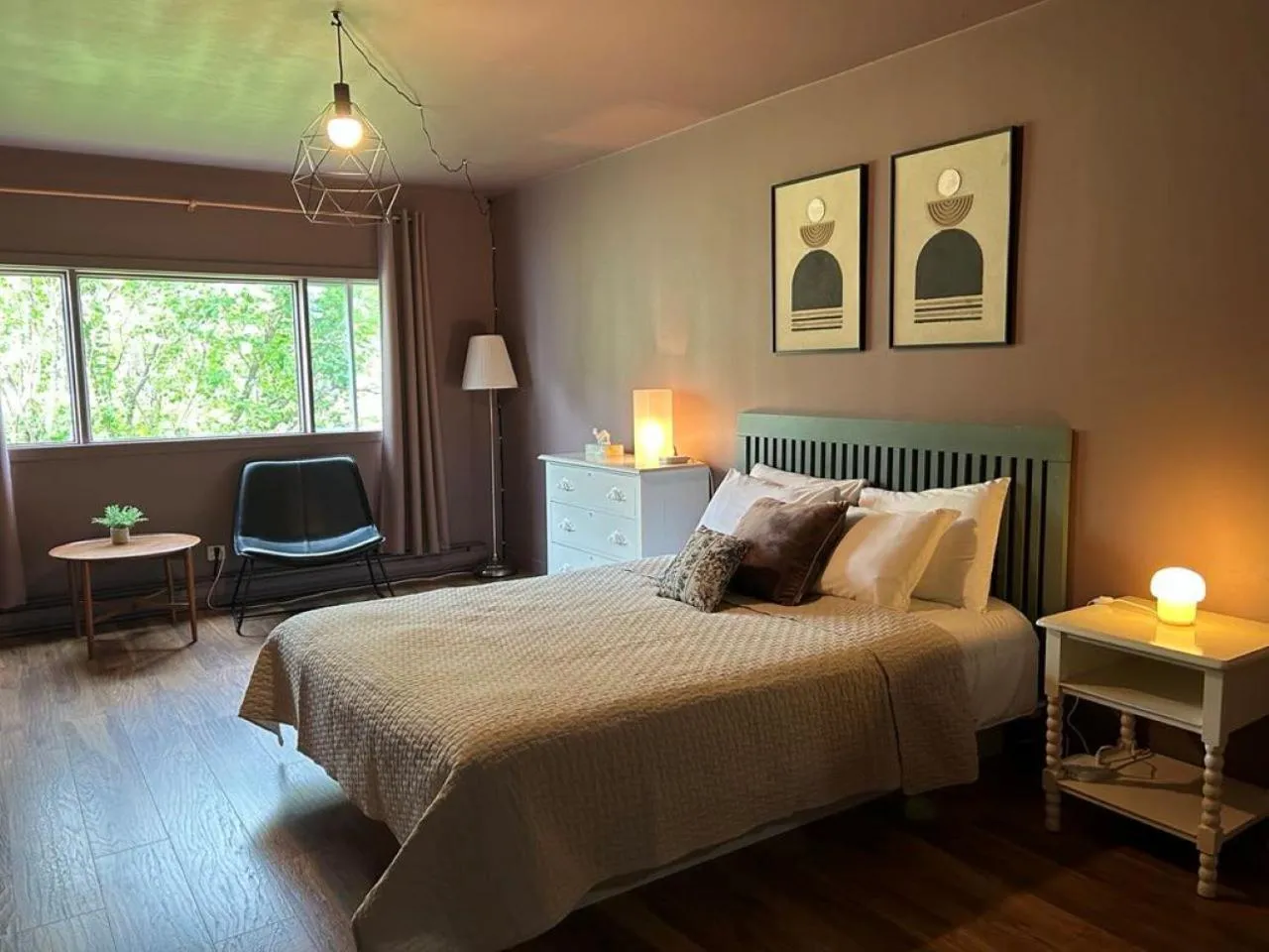 Bed in Auberge Les Sources