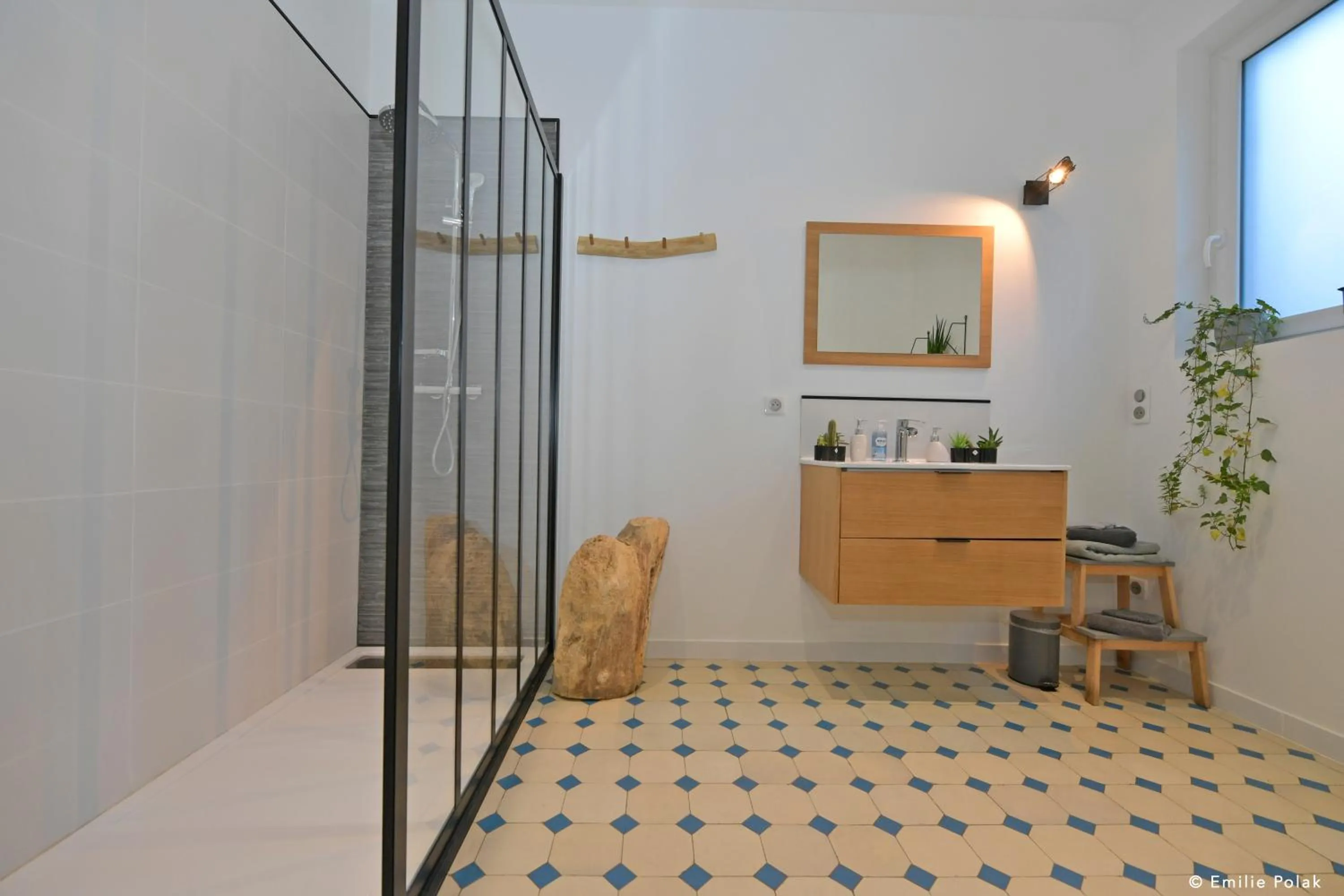 Bathroom in Chambres d'hotes Les Nuits Pastel