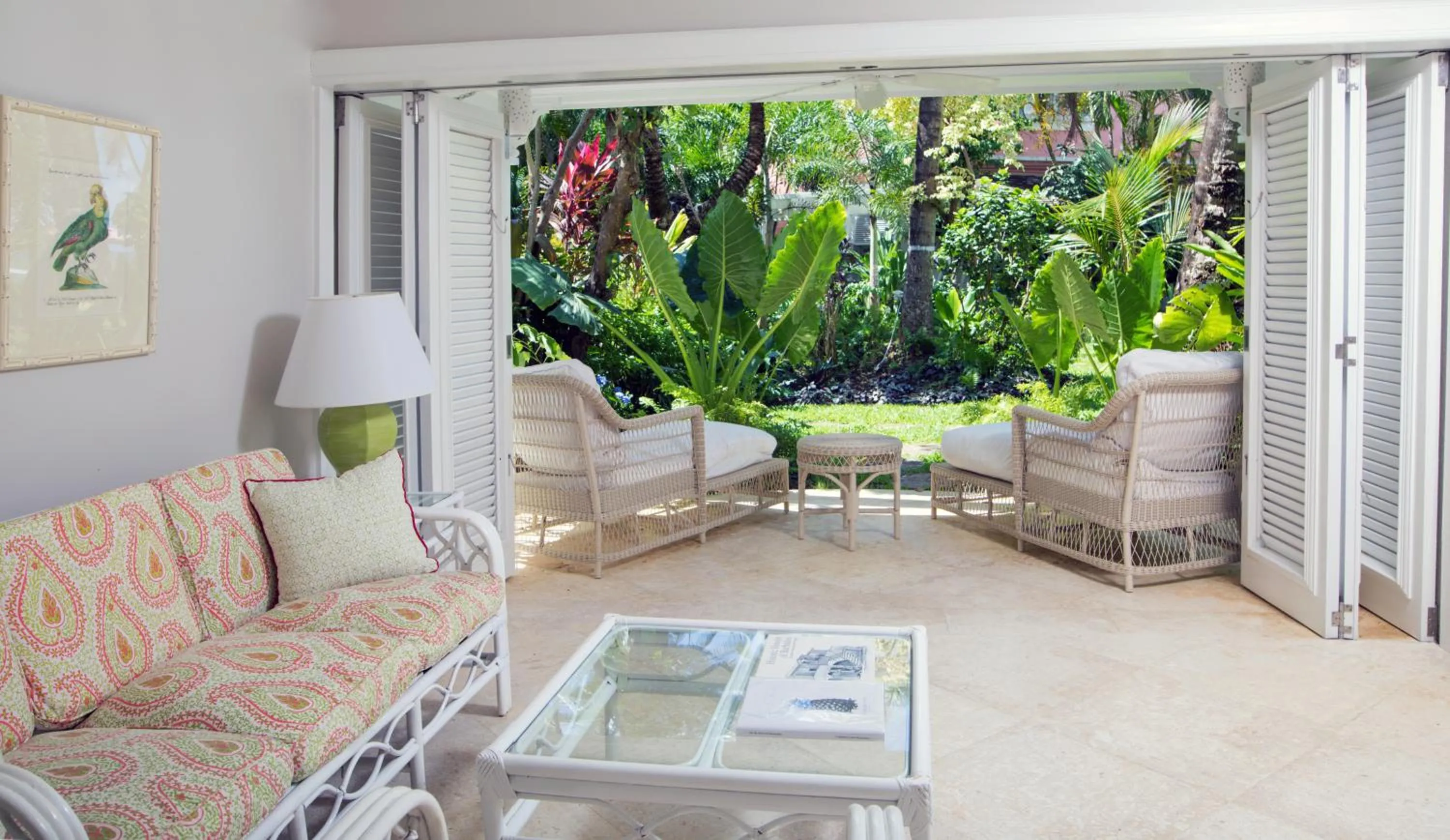 Patio in Cobblers Cove - Barbados