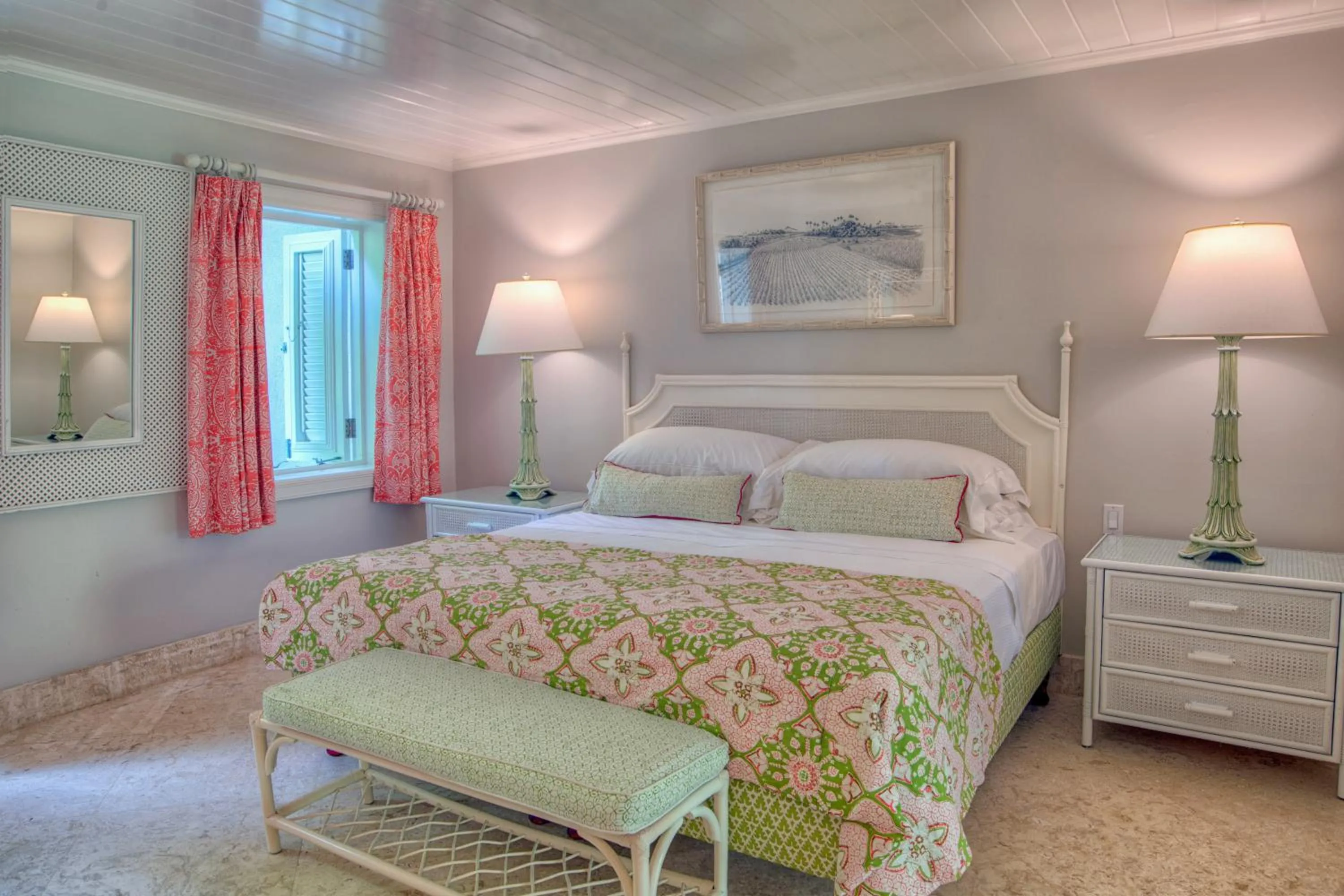 Bedroom, Bed in Cobblers Cove - Barbados