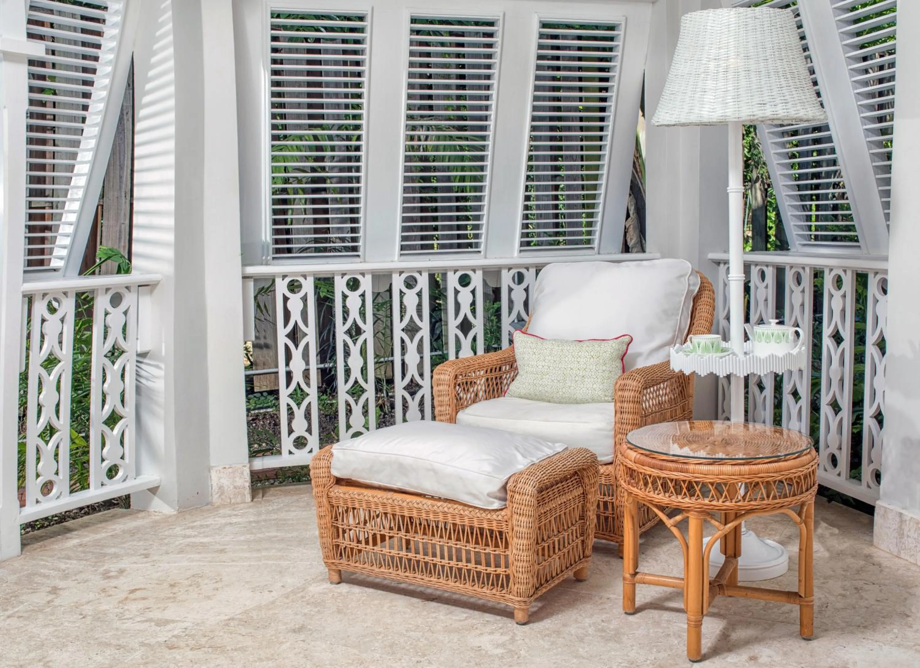 Patio in Cobblers Cove - Barbados