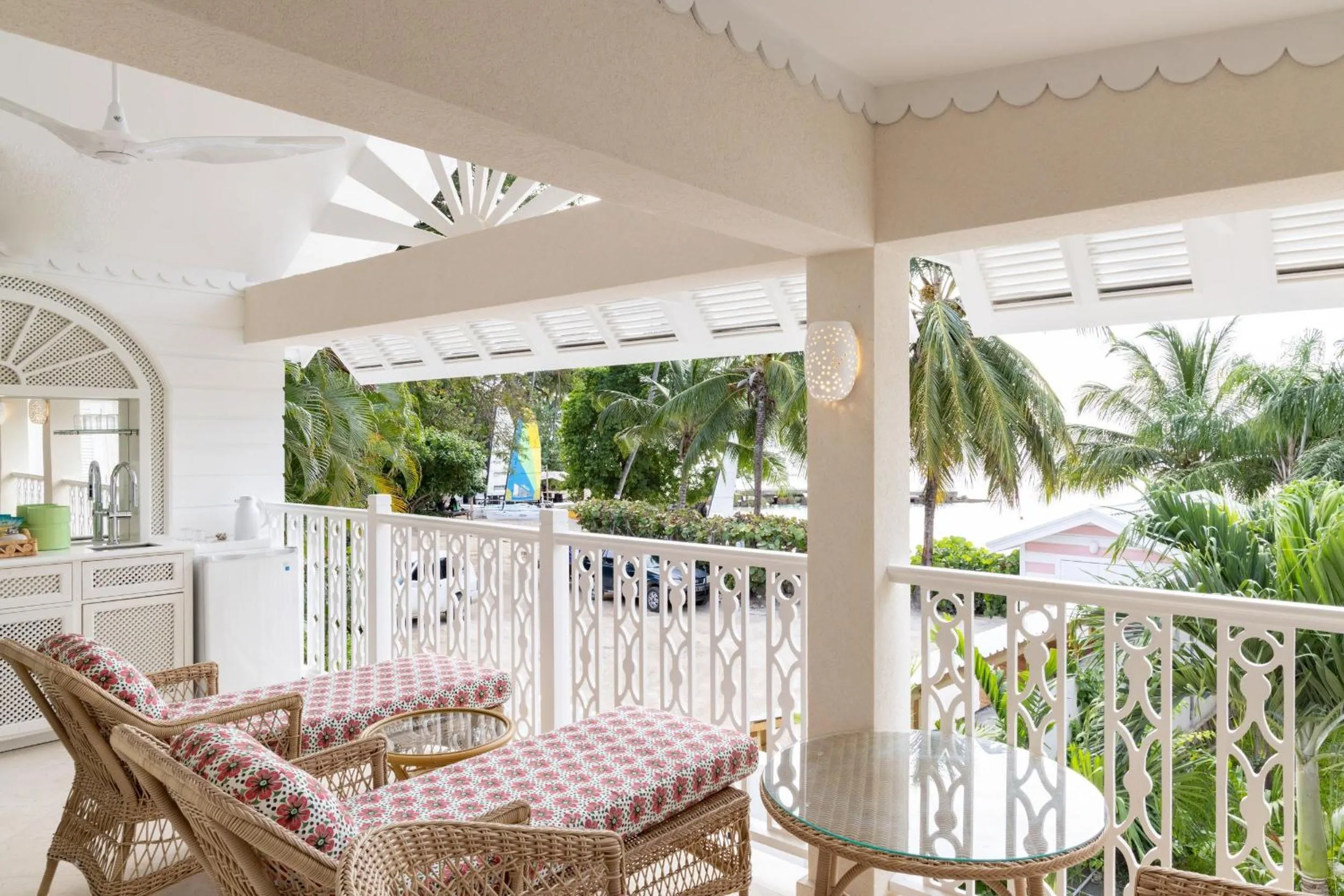 Patio in Cobblers Cove - Barbados
