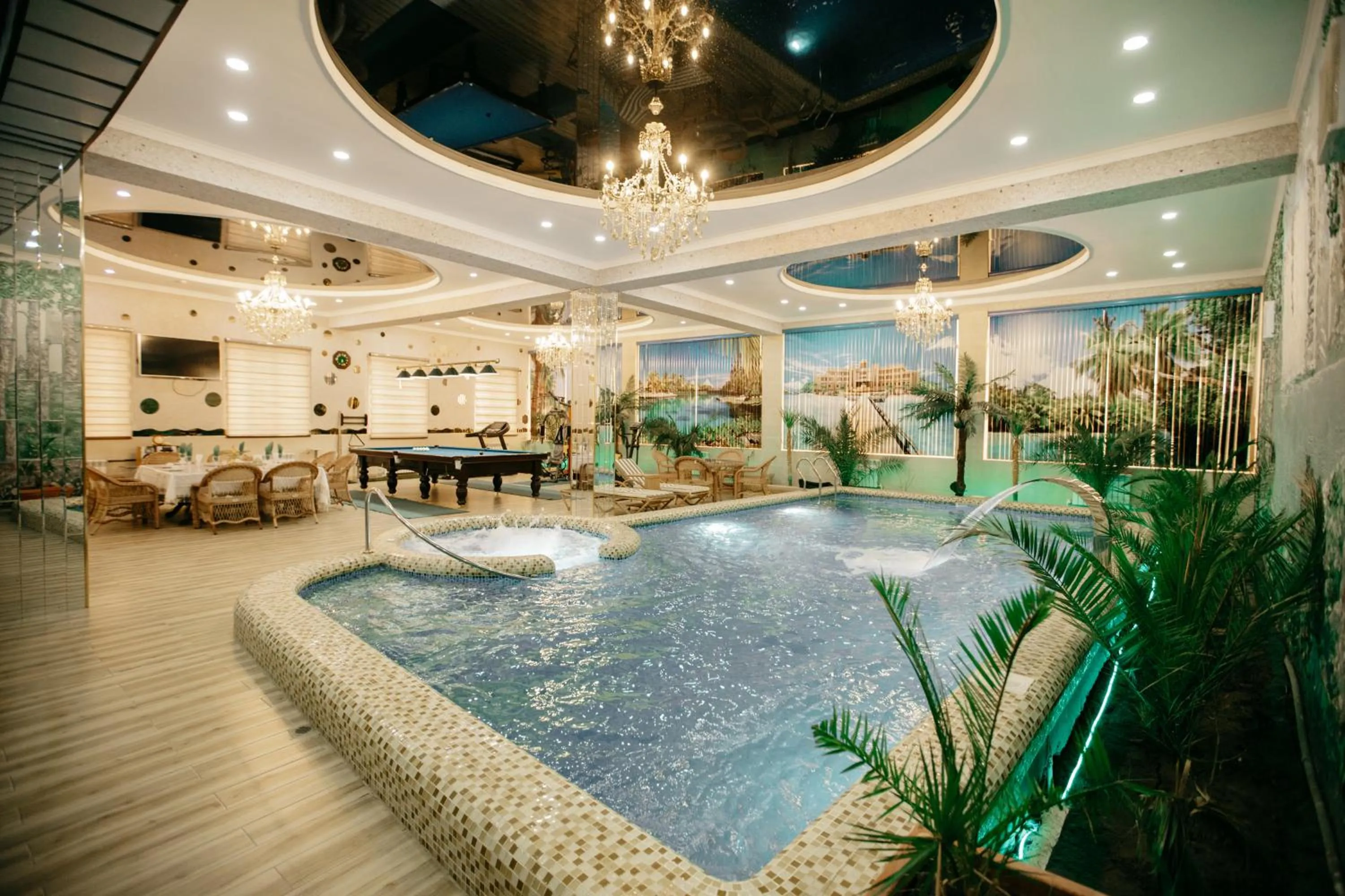 Sauna in Hotel KARAVAN