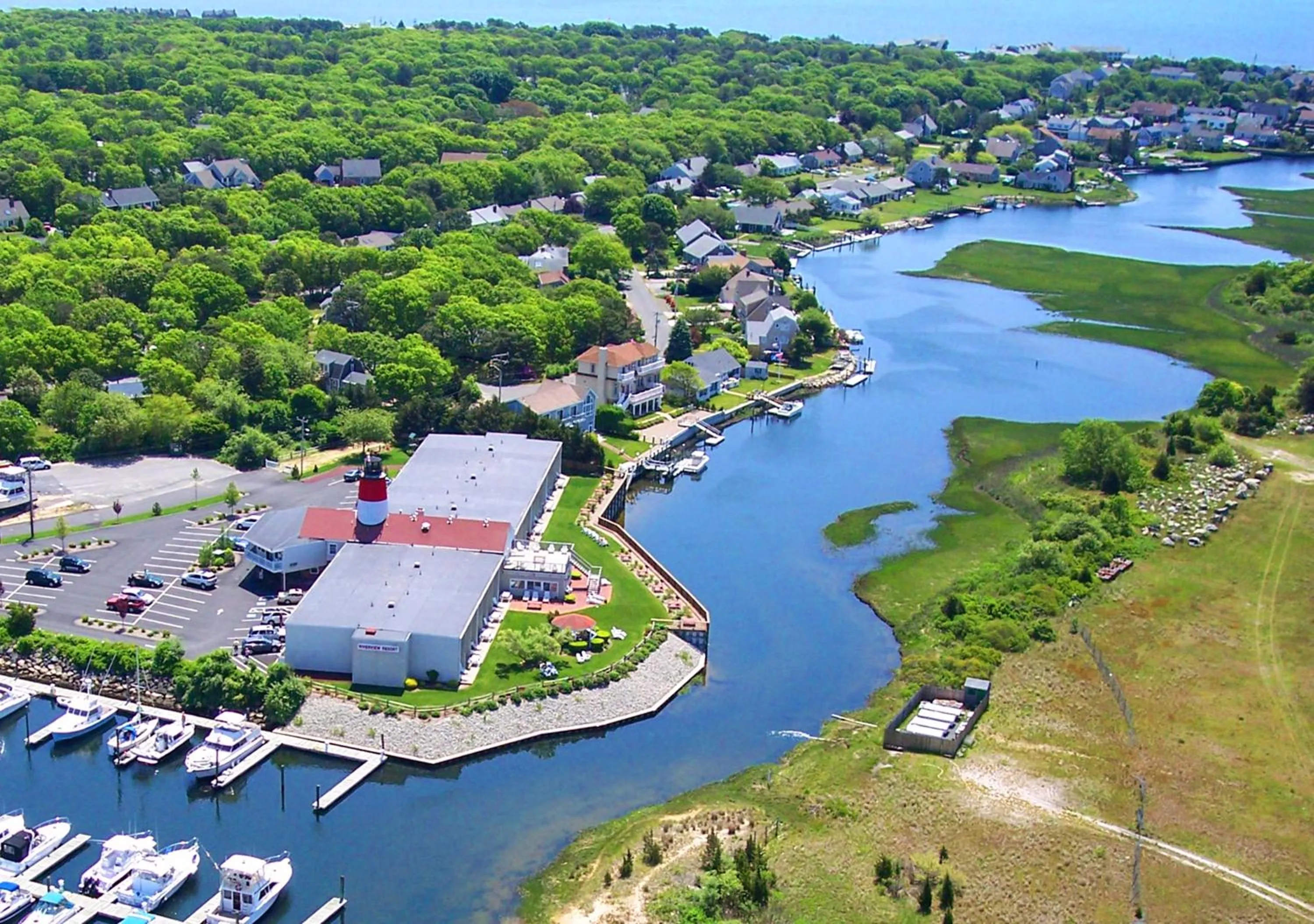Bird's eye view in Riverview Resort