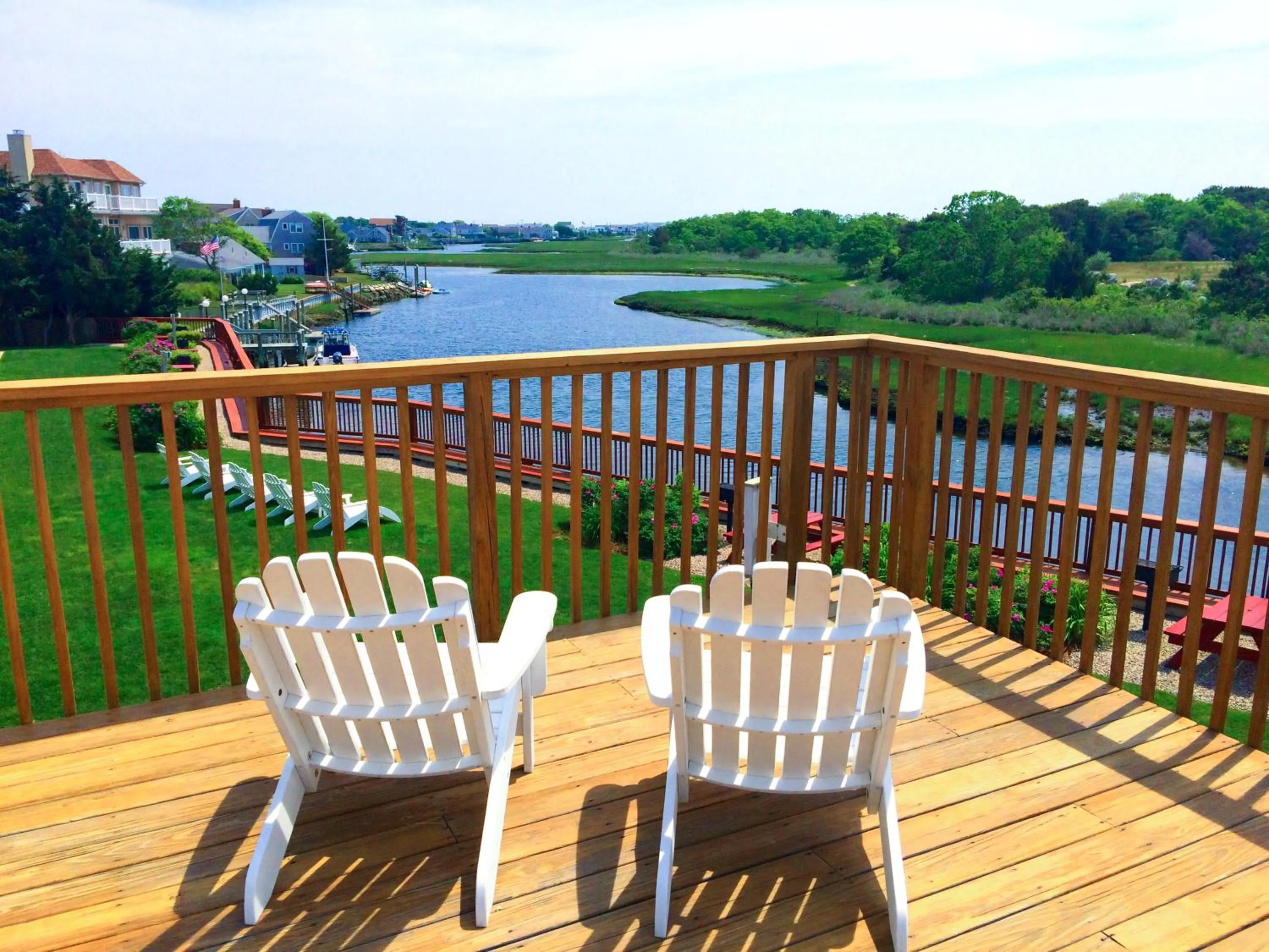Patio in Riverview Resort