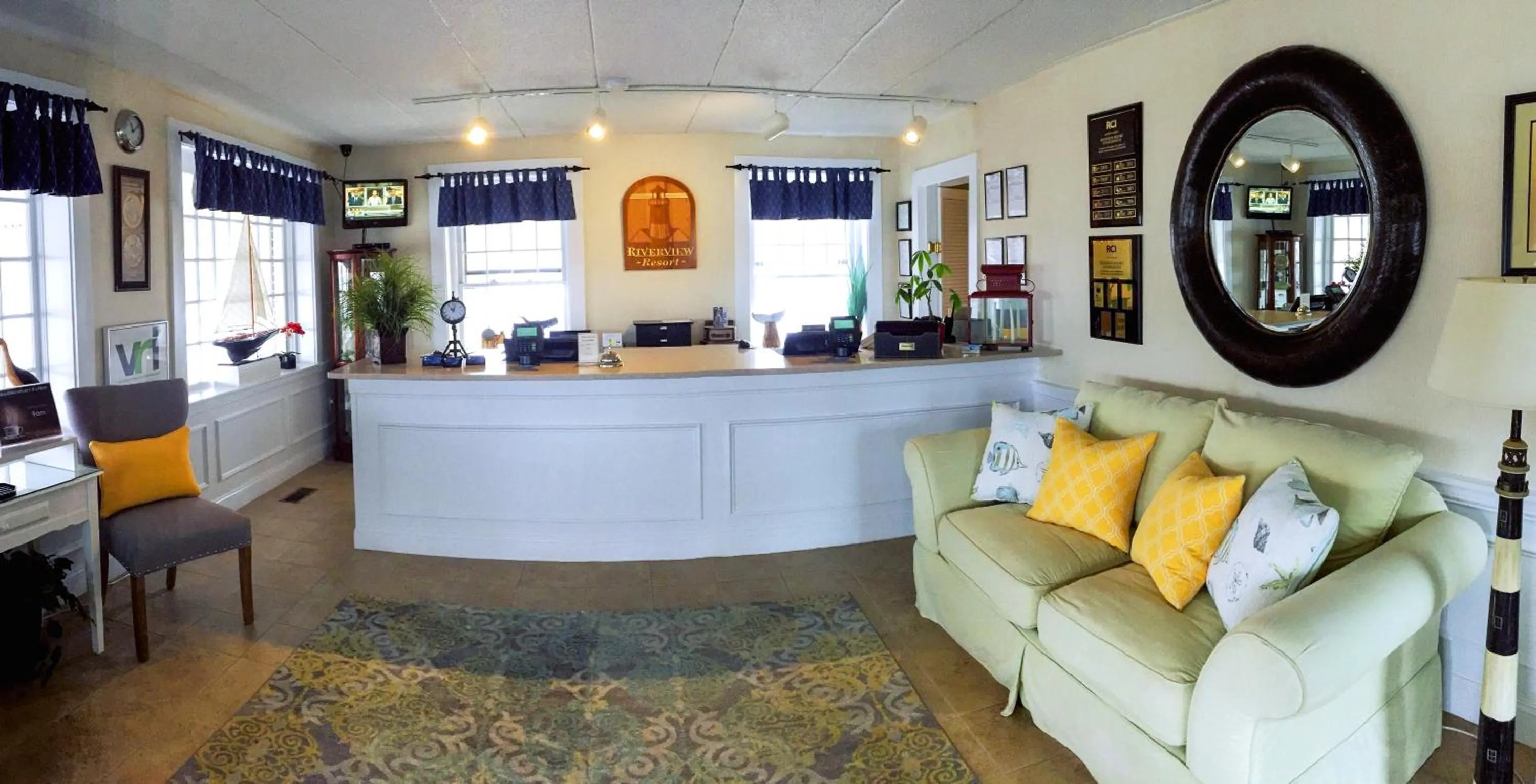 Lobby or reception in Riverview Resort