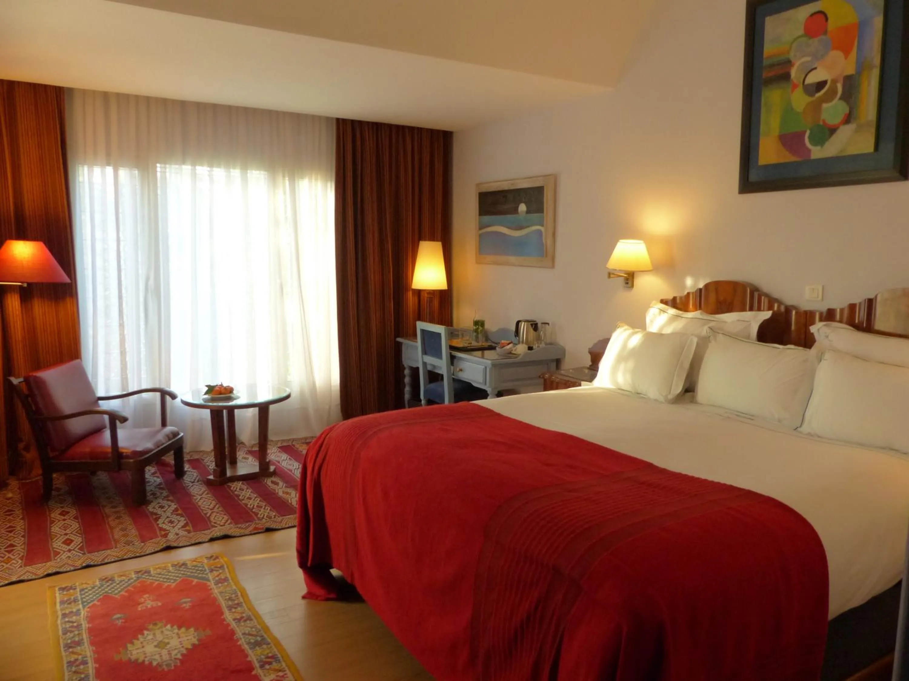 Photo of the whole room, Bed in La Villa Mandarine