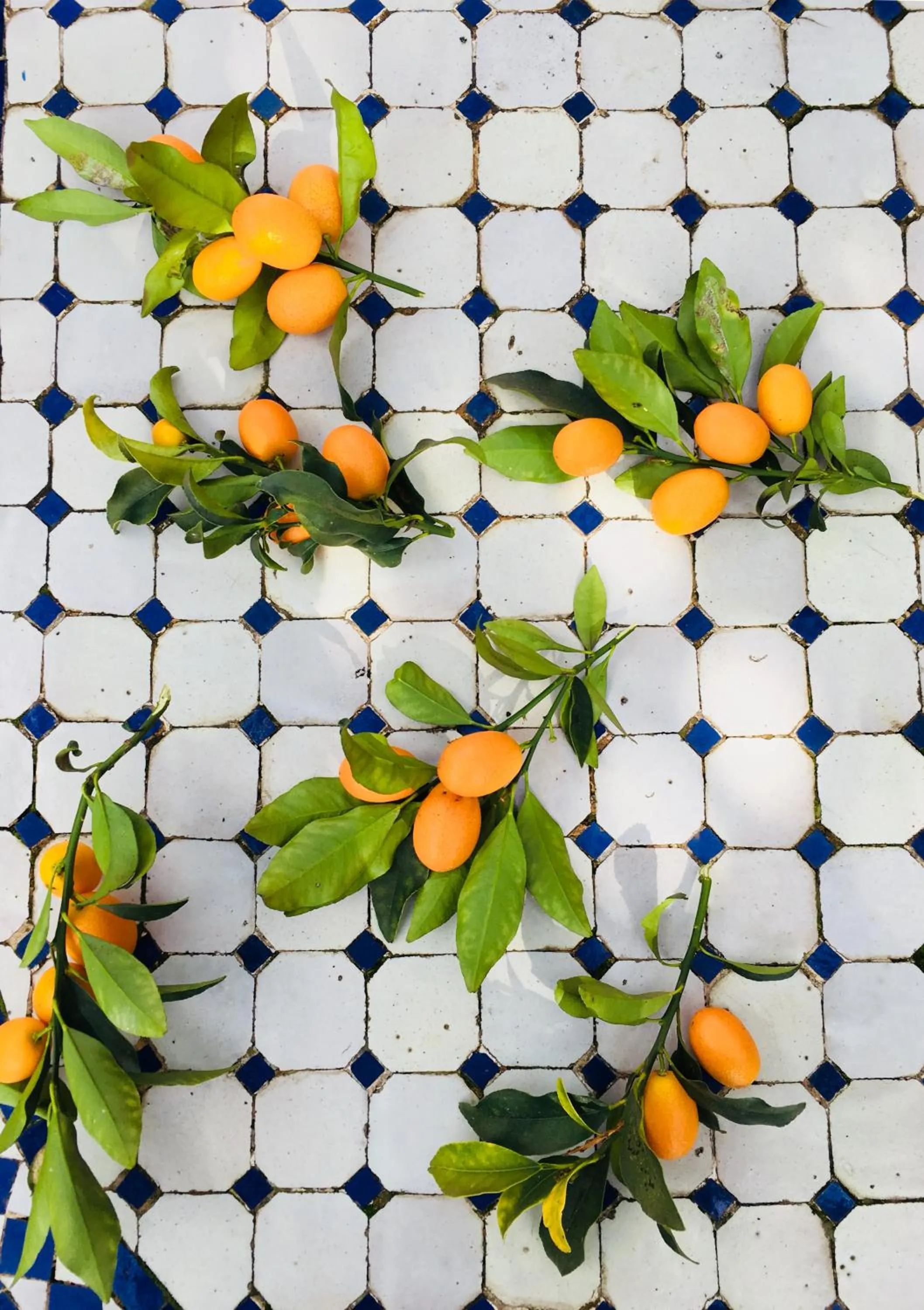 Decorative detail in La Villa Mandarine