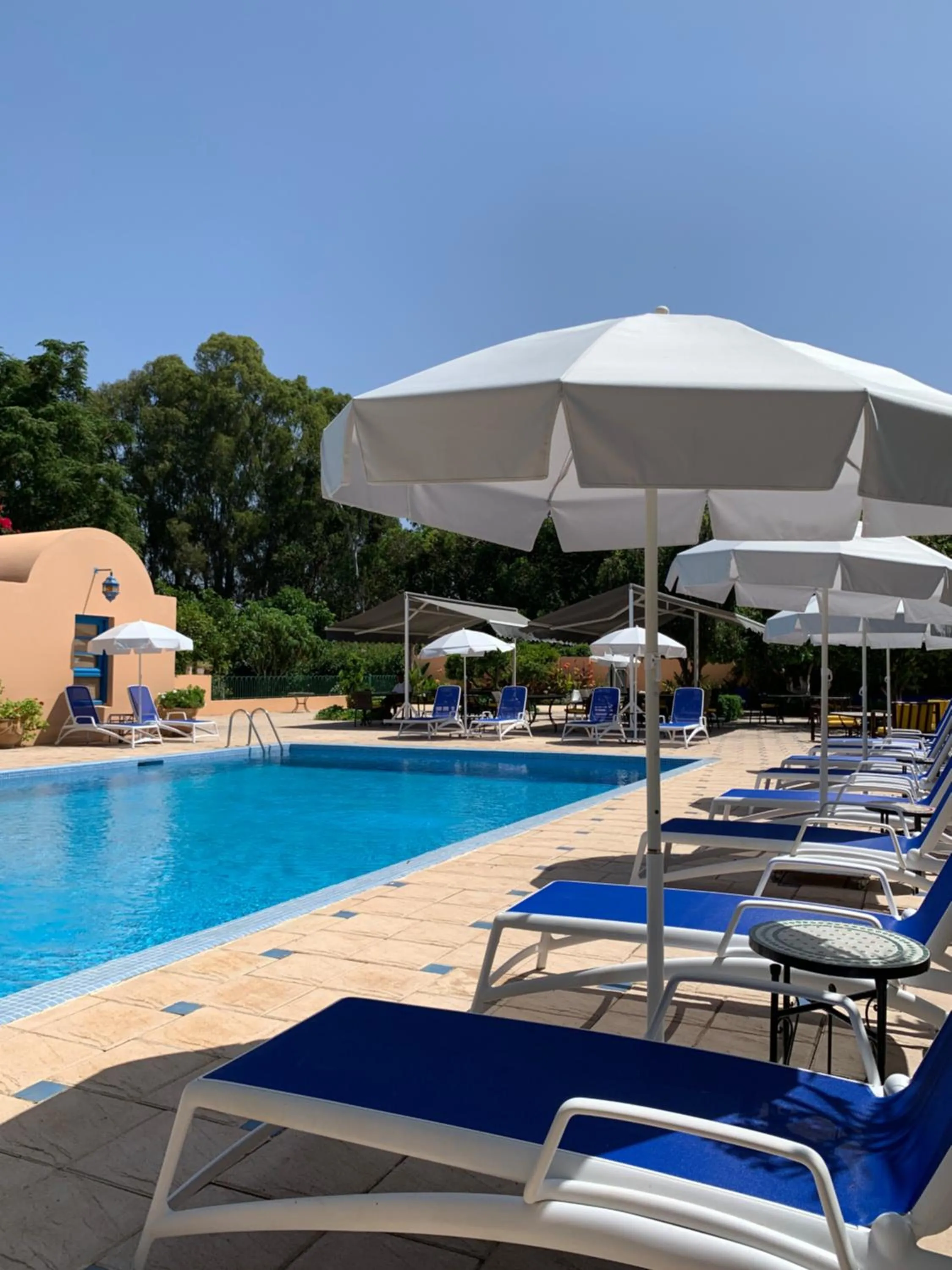 Swimming pool in La Villa Mandarine