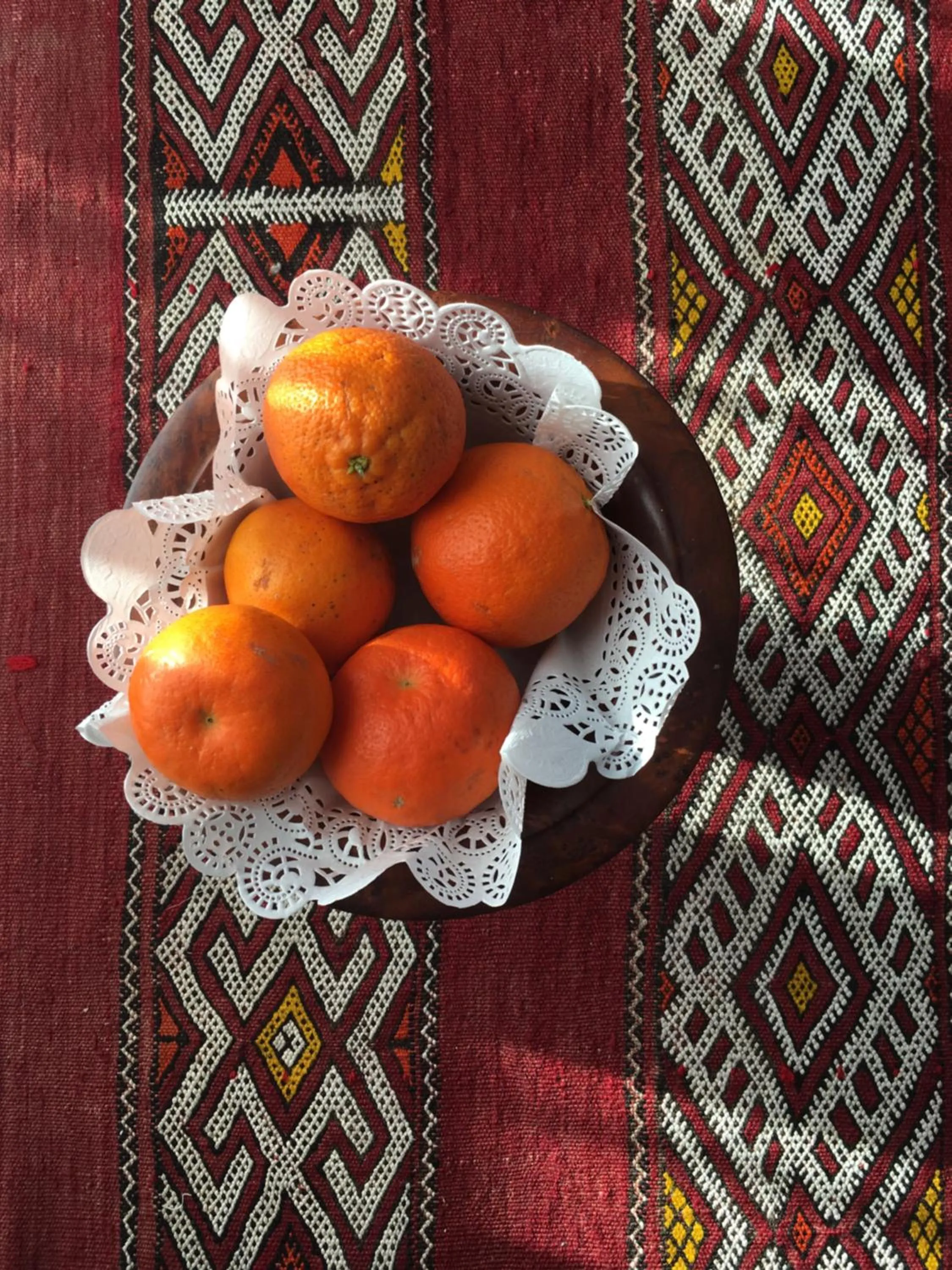 Decorative detail in La Villa Mandarine