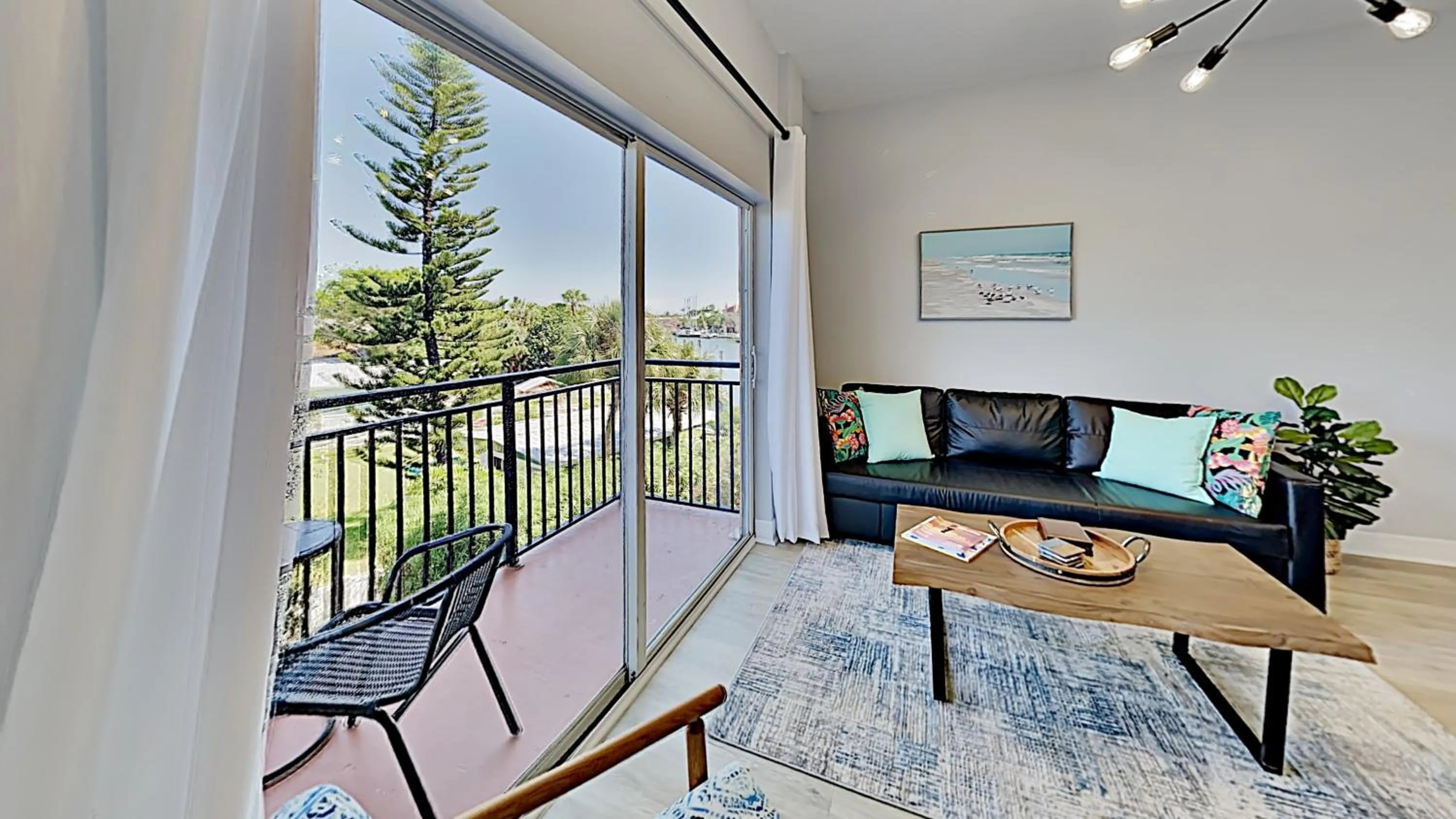 Living room in Madeira Bay Resort II by Travel Resort Services