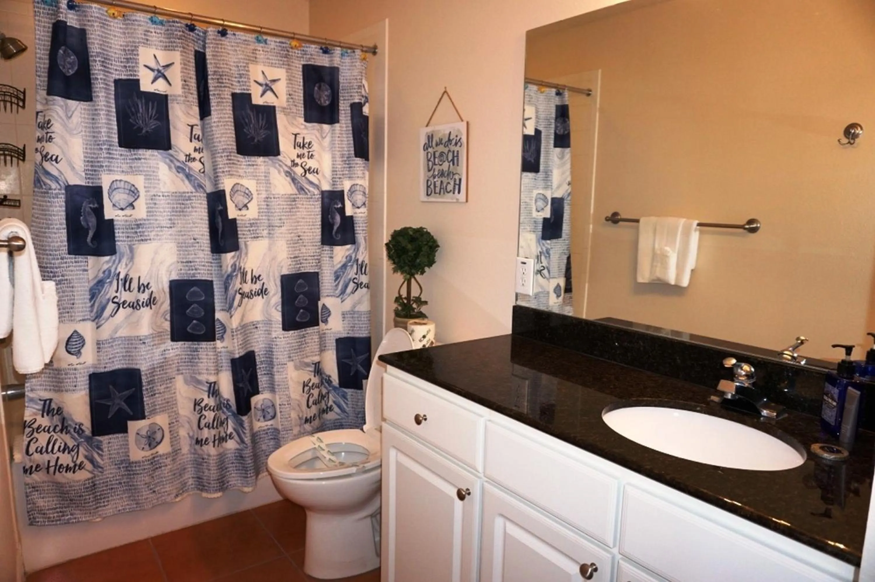 Bathroom in Madeira Bay Resort II by Travel Resort Services