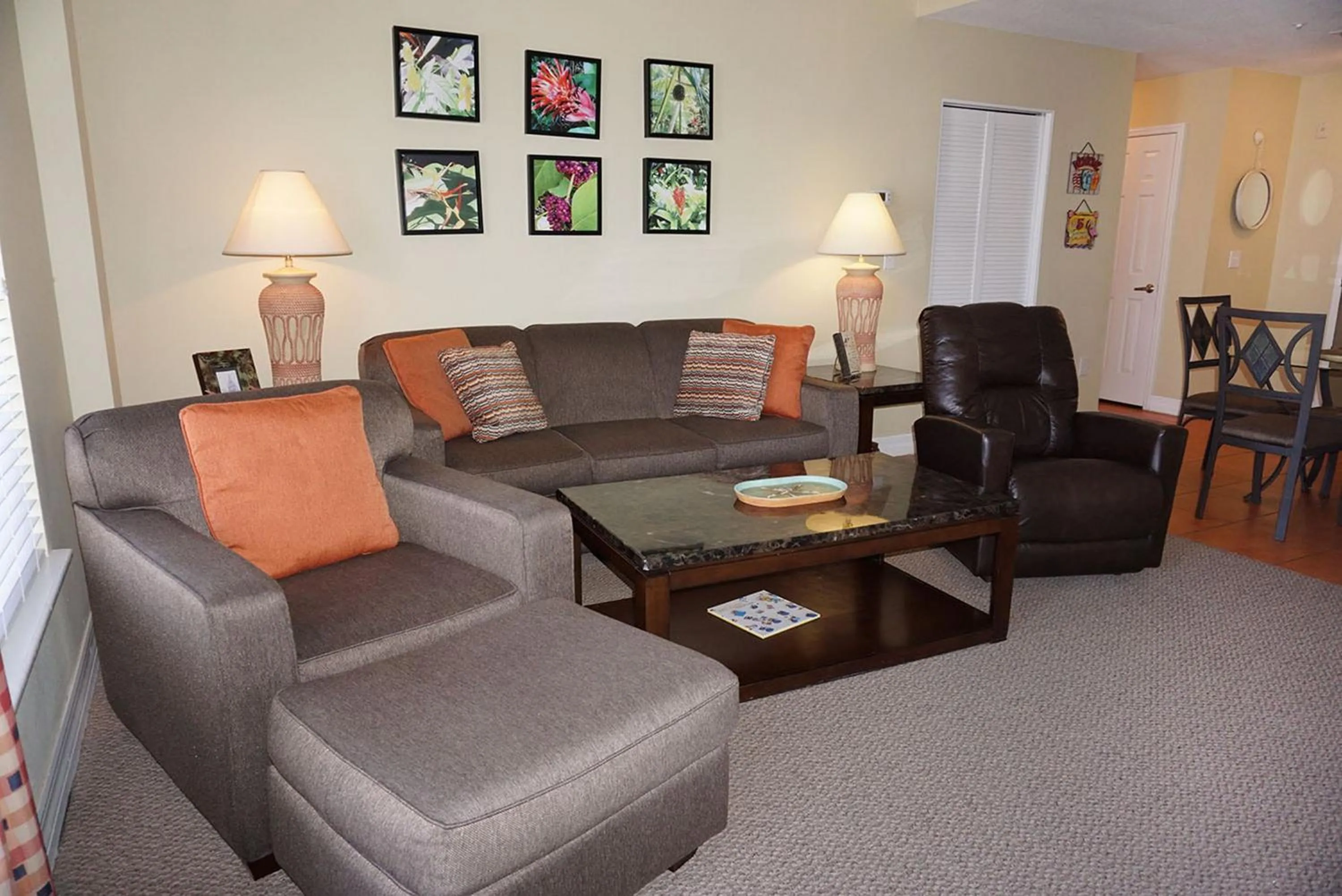 Living room in Madeira Bay Resort II by Travel Resort Services