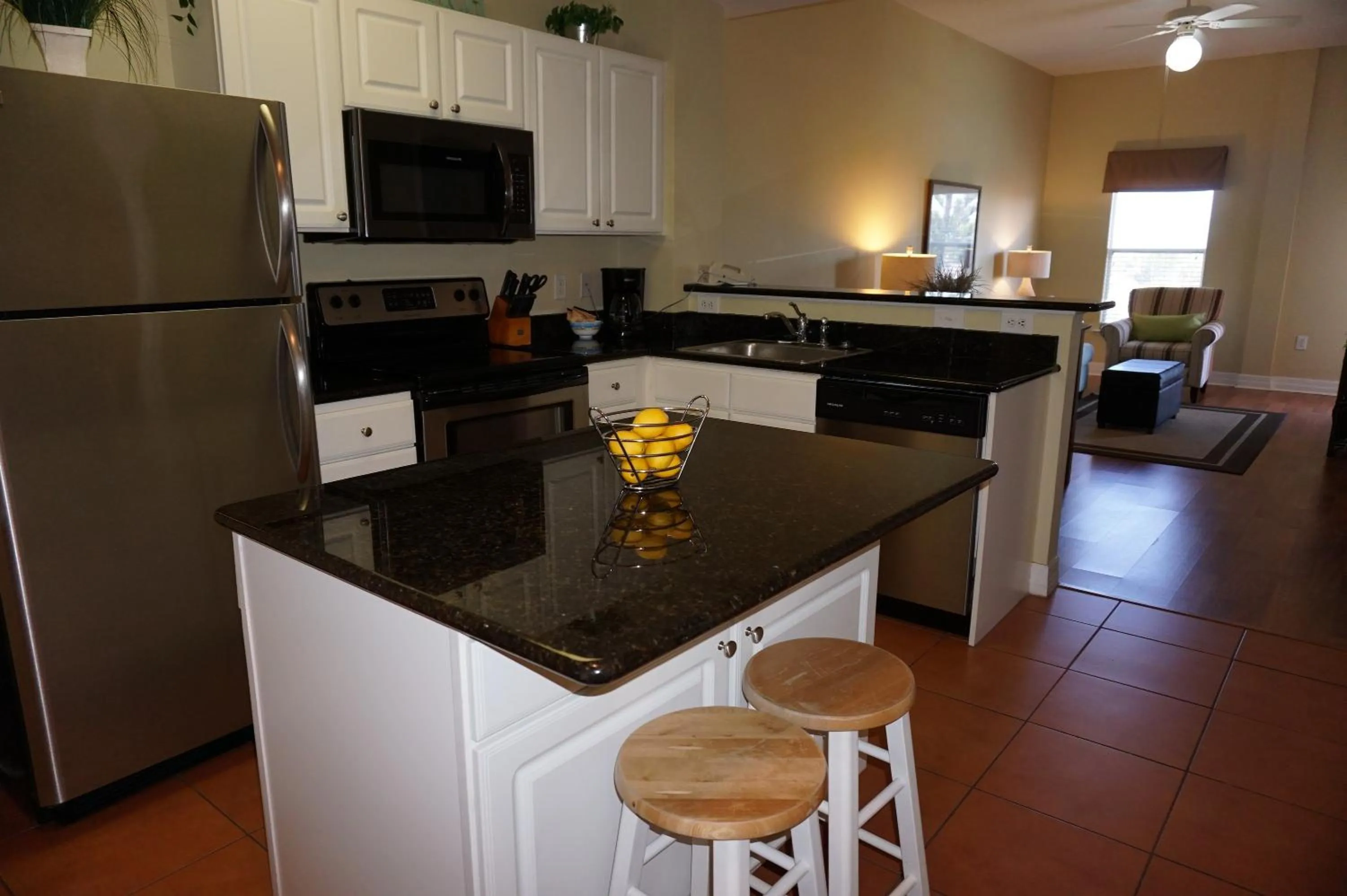 Kitchen or kitchenette in Madeira Bay Resort II by Travel Resort Services