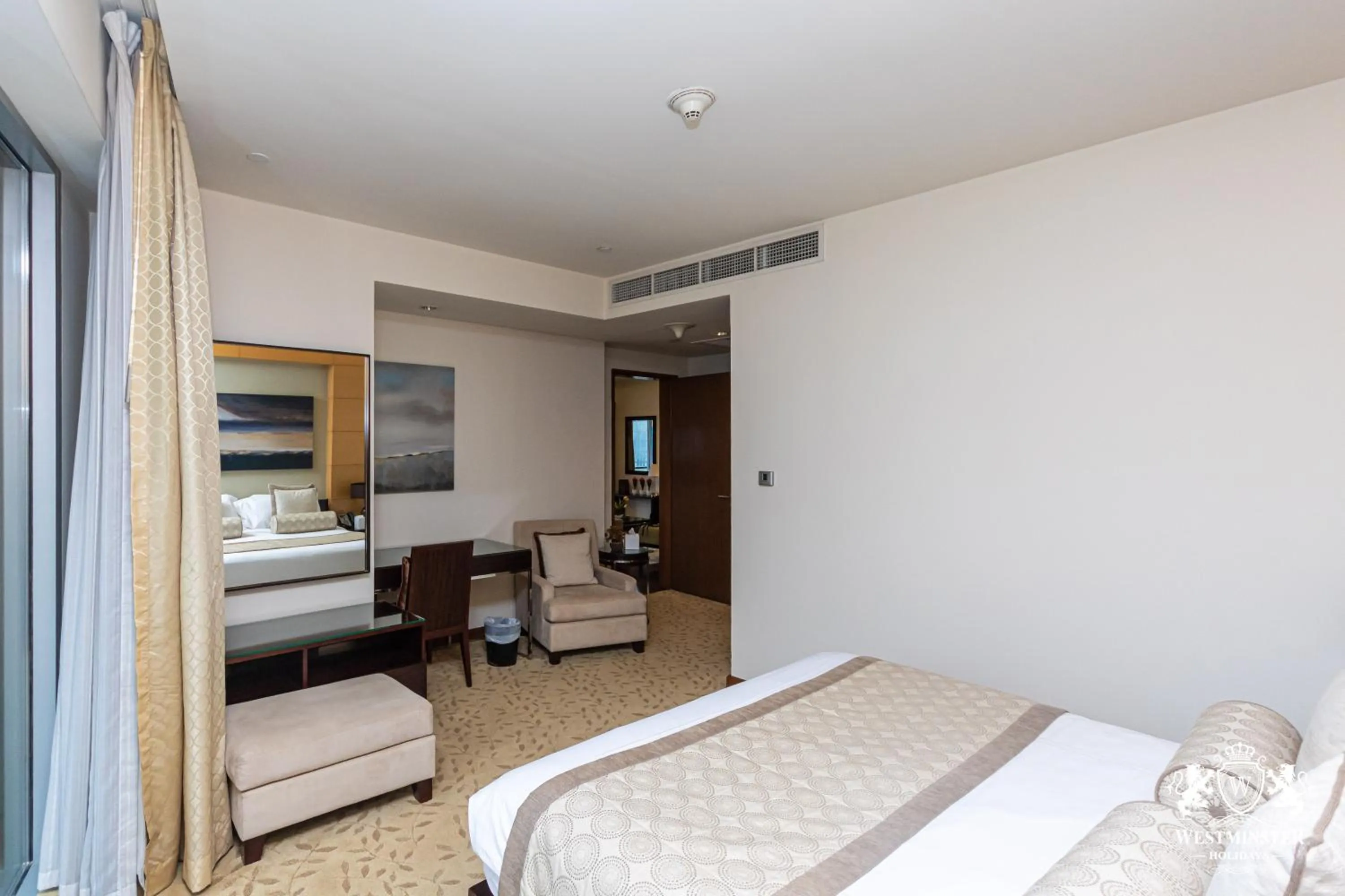 Bed in Westminster Dubai Mall