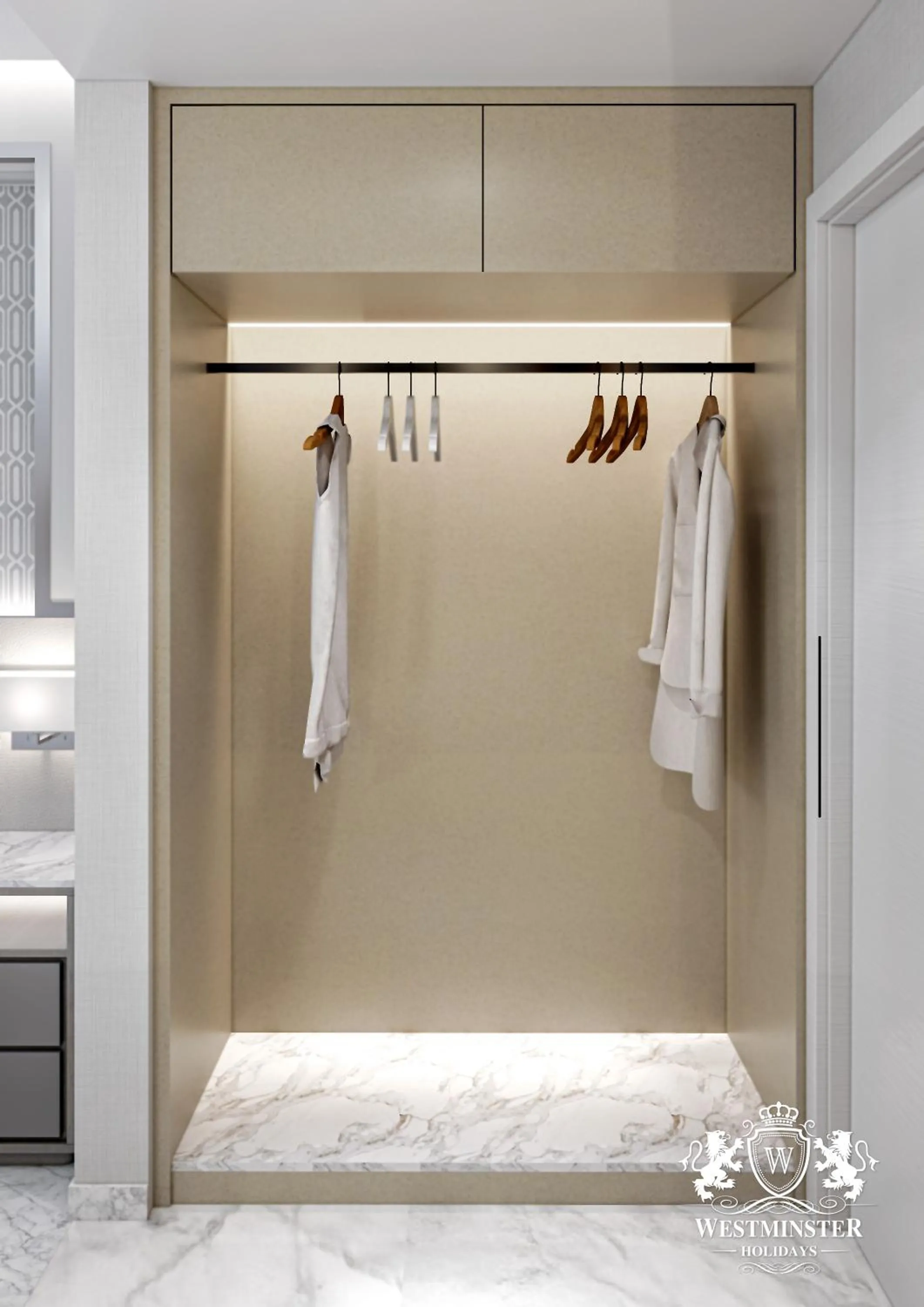 wardrobe in Westminster Dubai Mall