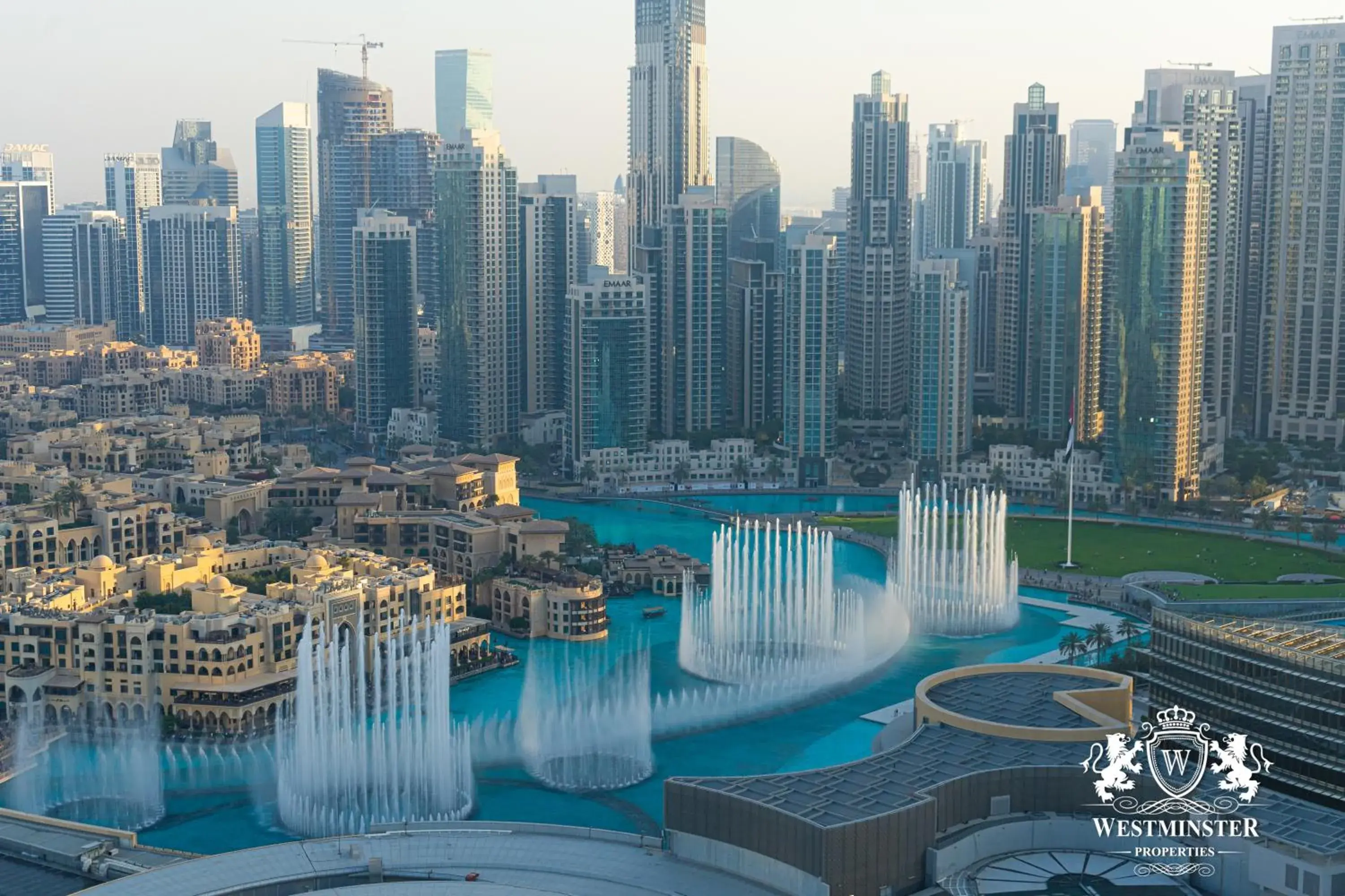 Three-Bedroom with Full Fountain and Burj Khalifa View in Westminster Dubai Mall Three-Bedroom with Full Fountain and Burj Khalifa View in Westminster Dubai Mall
