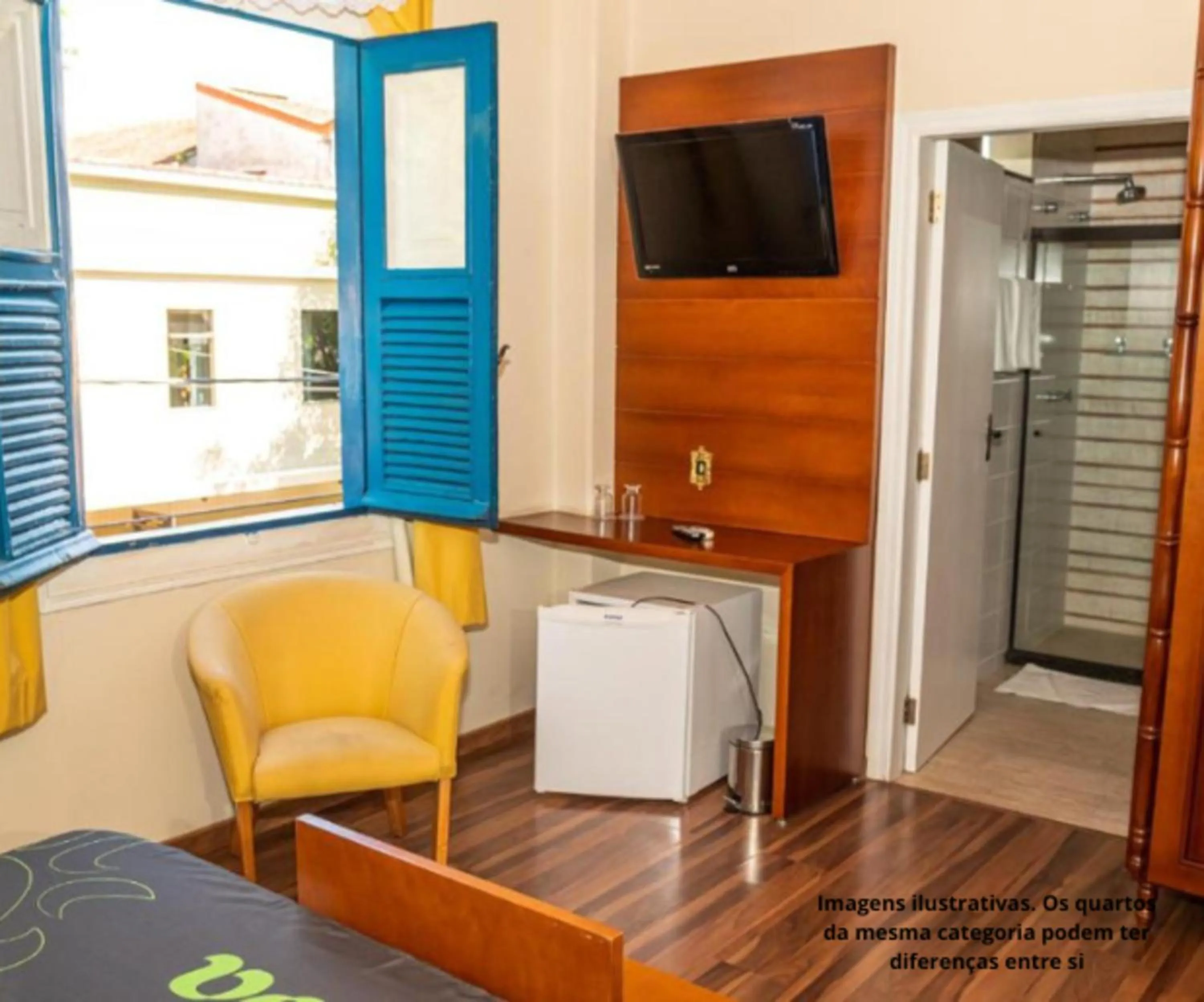 minibar in VOA Hotel Caxambu