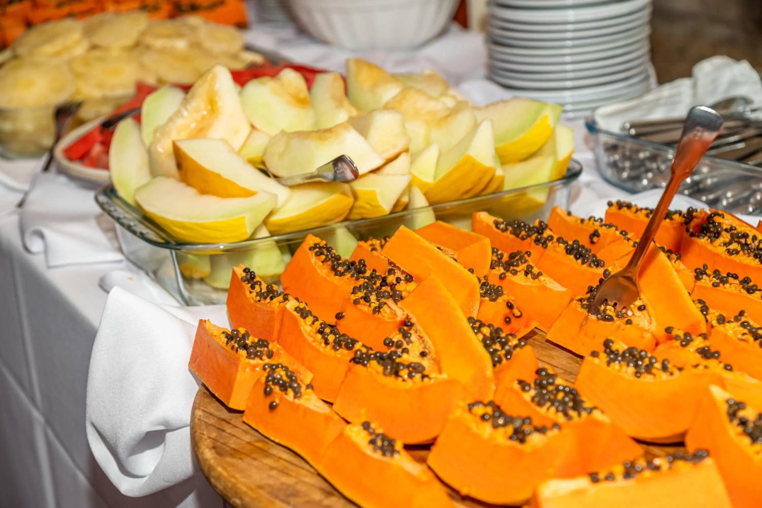 Buffet breakfast in VOA Hotel Caxambu