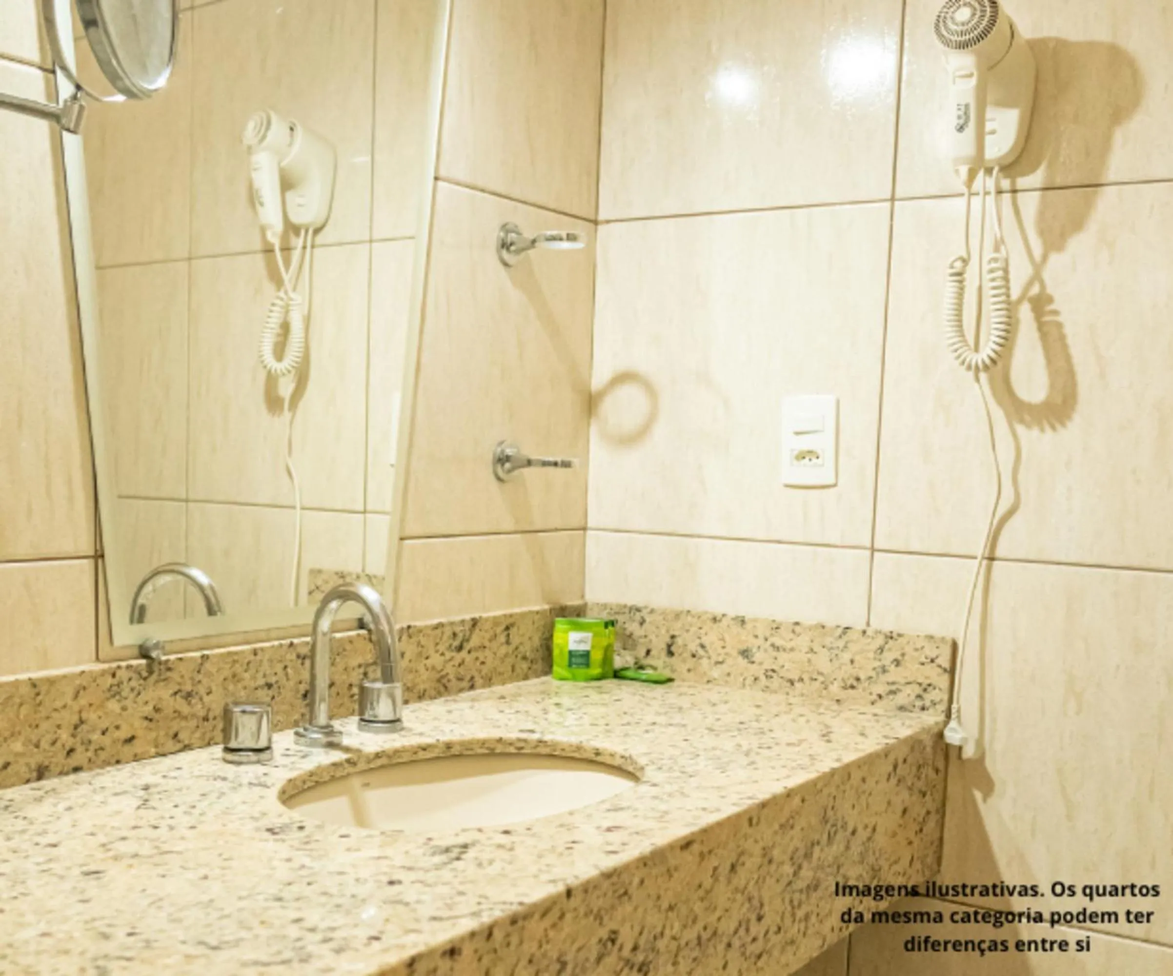 Bathroom in VOA Hotel Caxambu