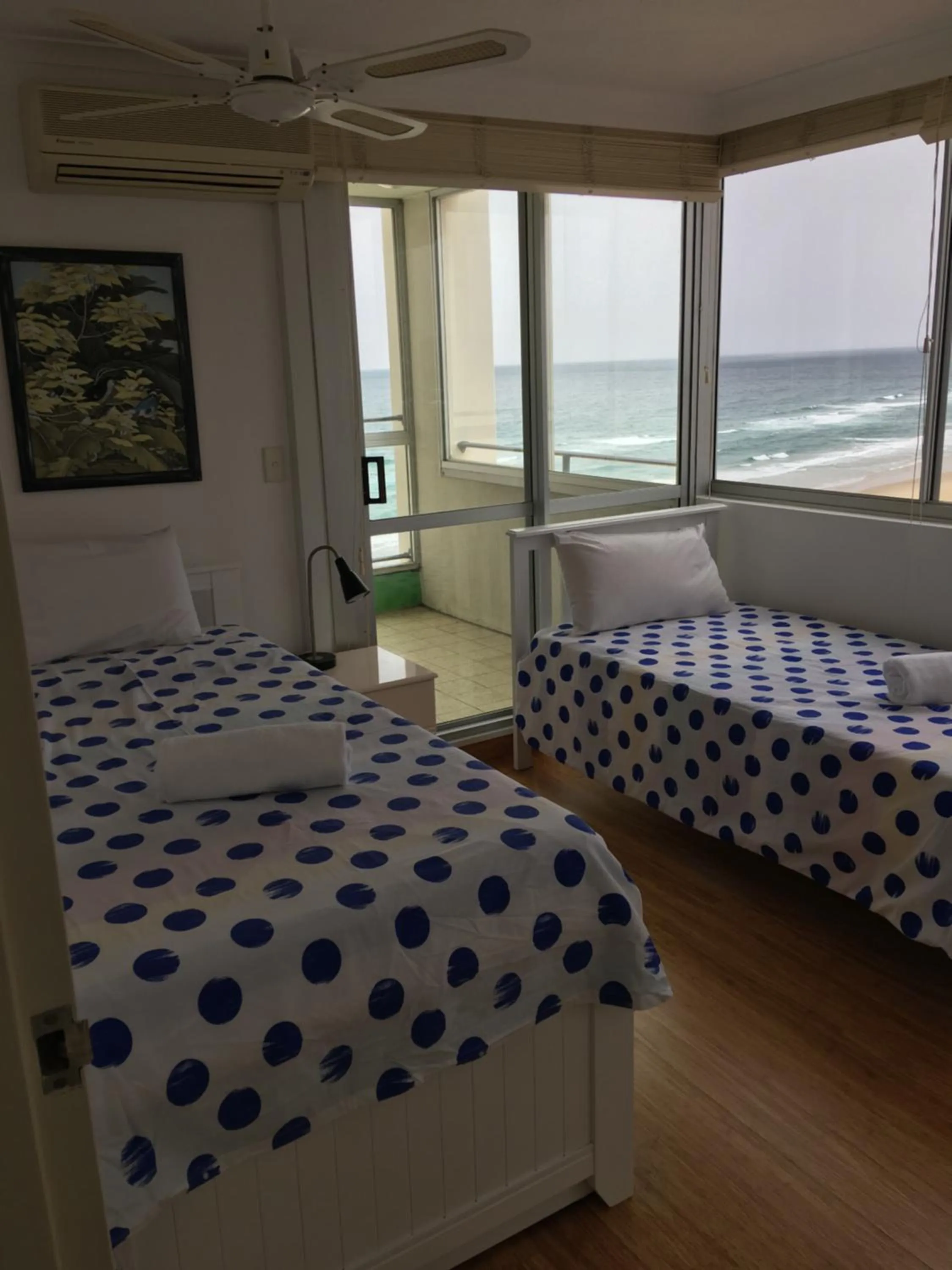 Bed in The Penthouses Apartments