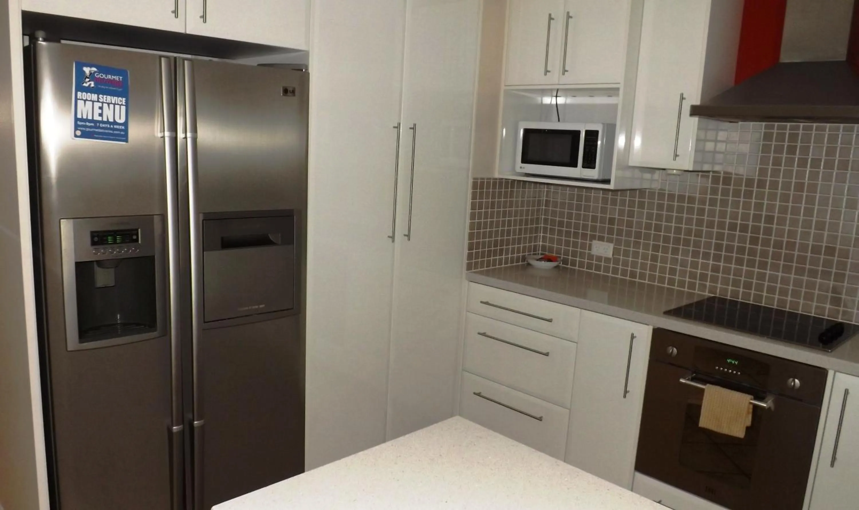 Kitchen or kitchenette in The Penthouses Apartments
