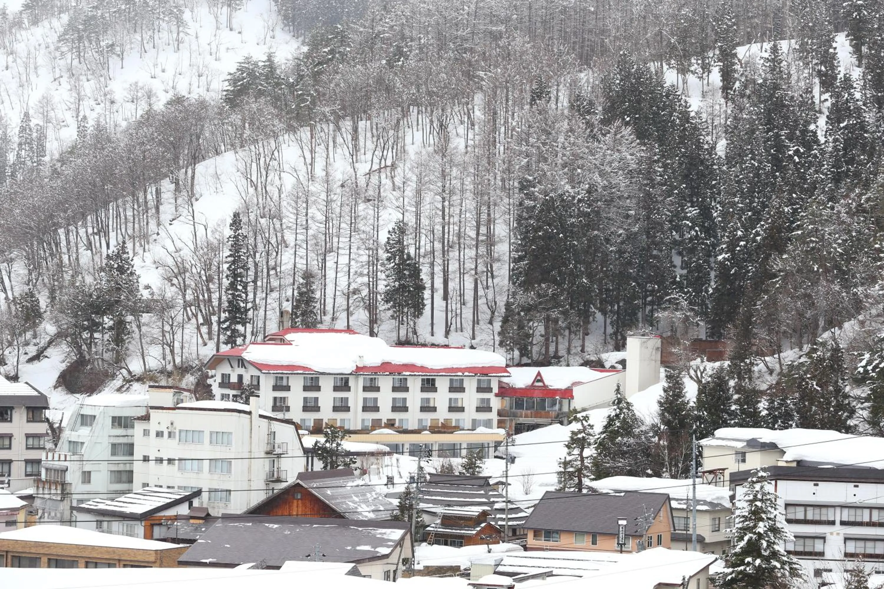 Property building in Nozawa Grand Hotel