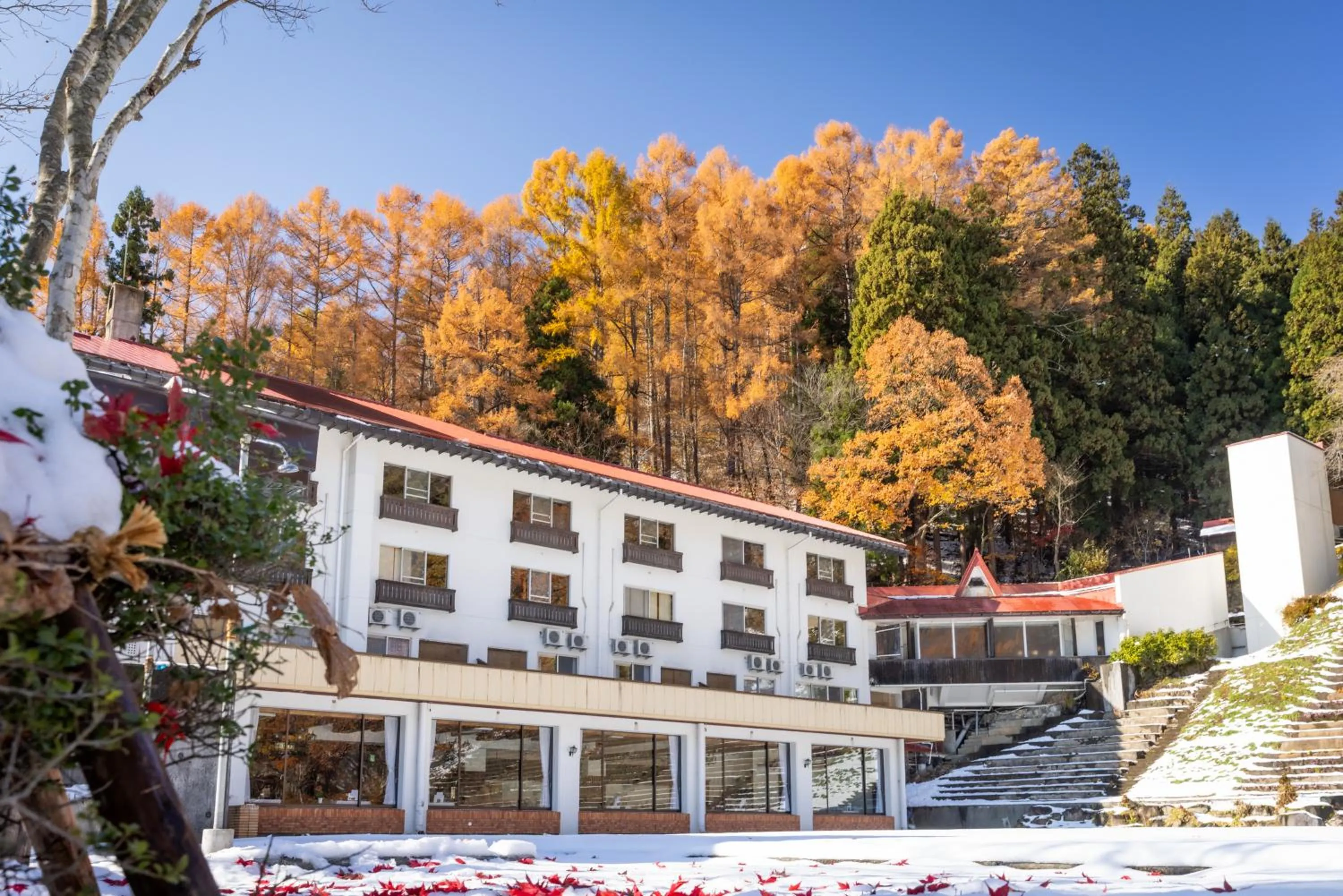 Property building in Nozawa Grand Hotel