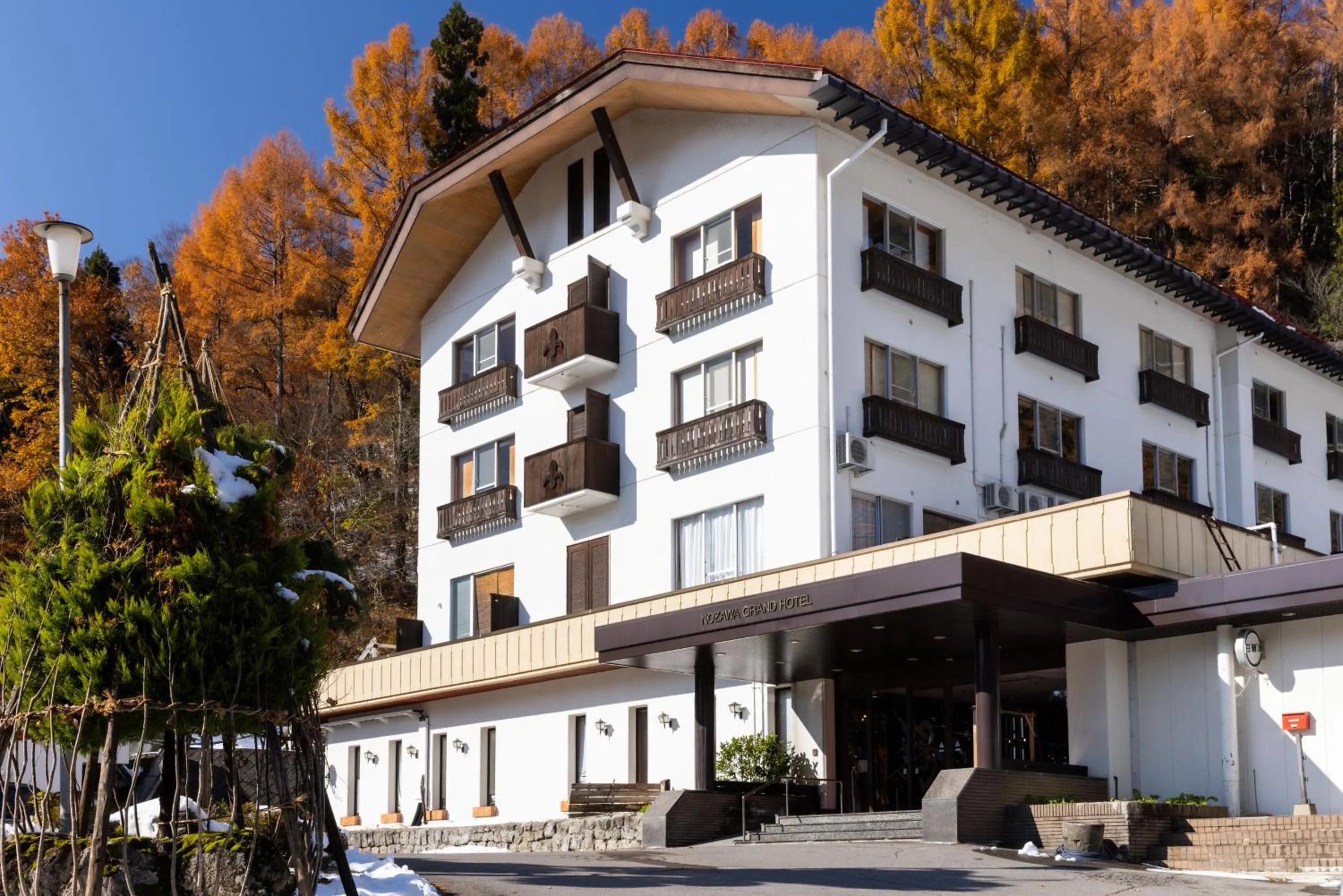 Property building in Nozawa Grand Hotel