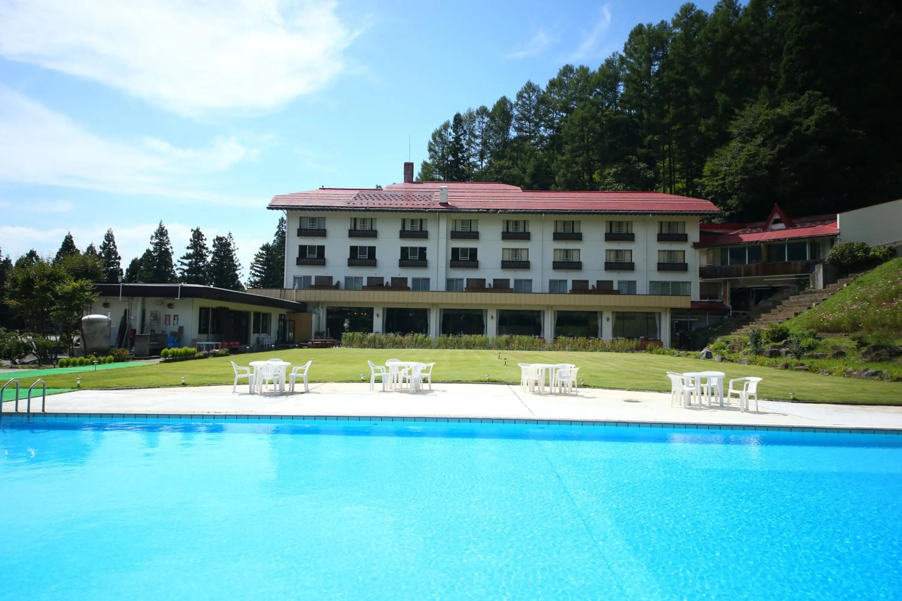 Property building in Nozawa Grand Hotel