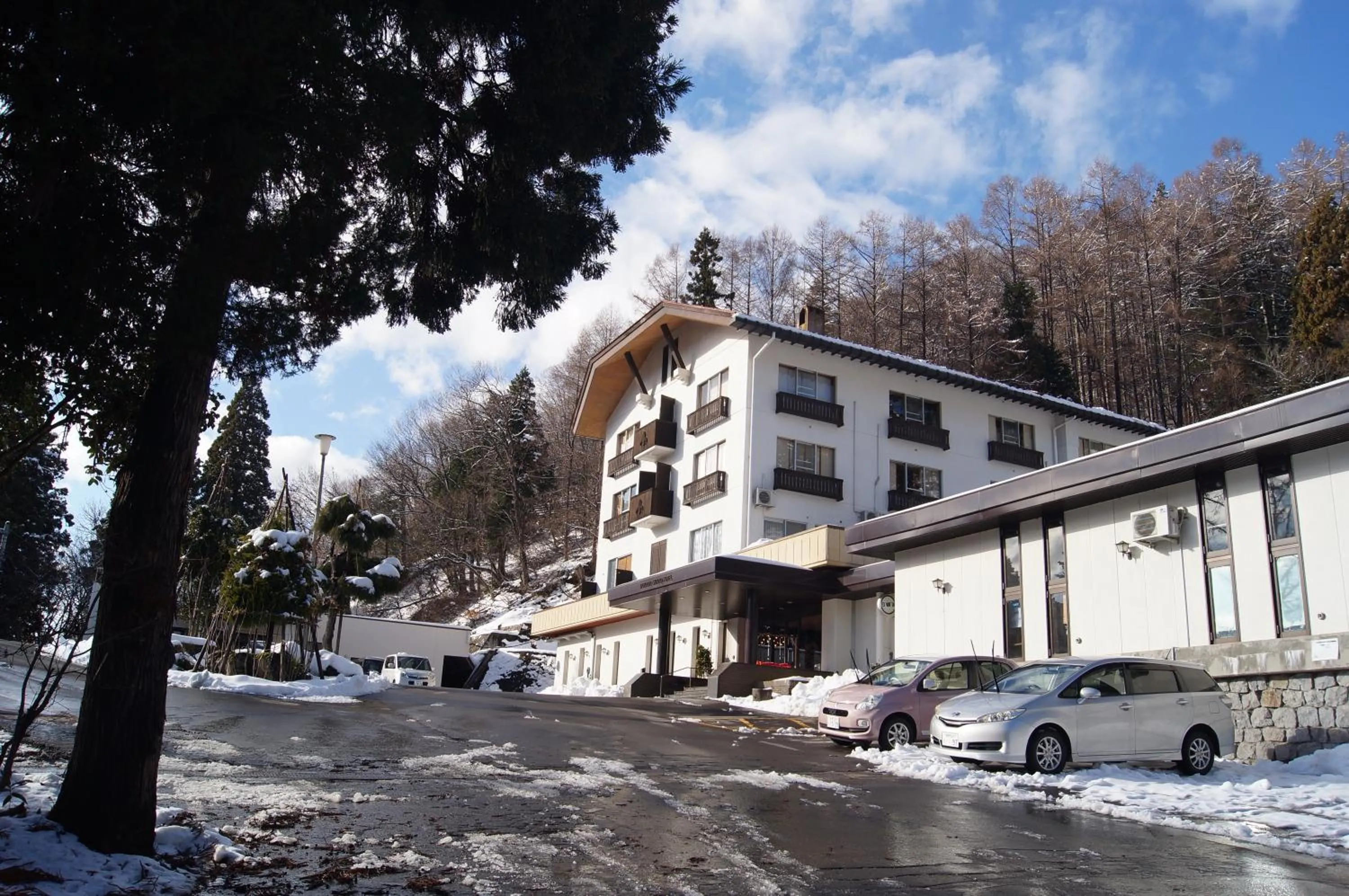 Property building in Nozawa Grand Hotel