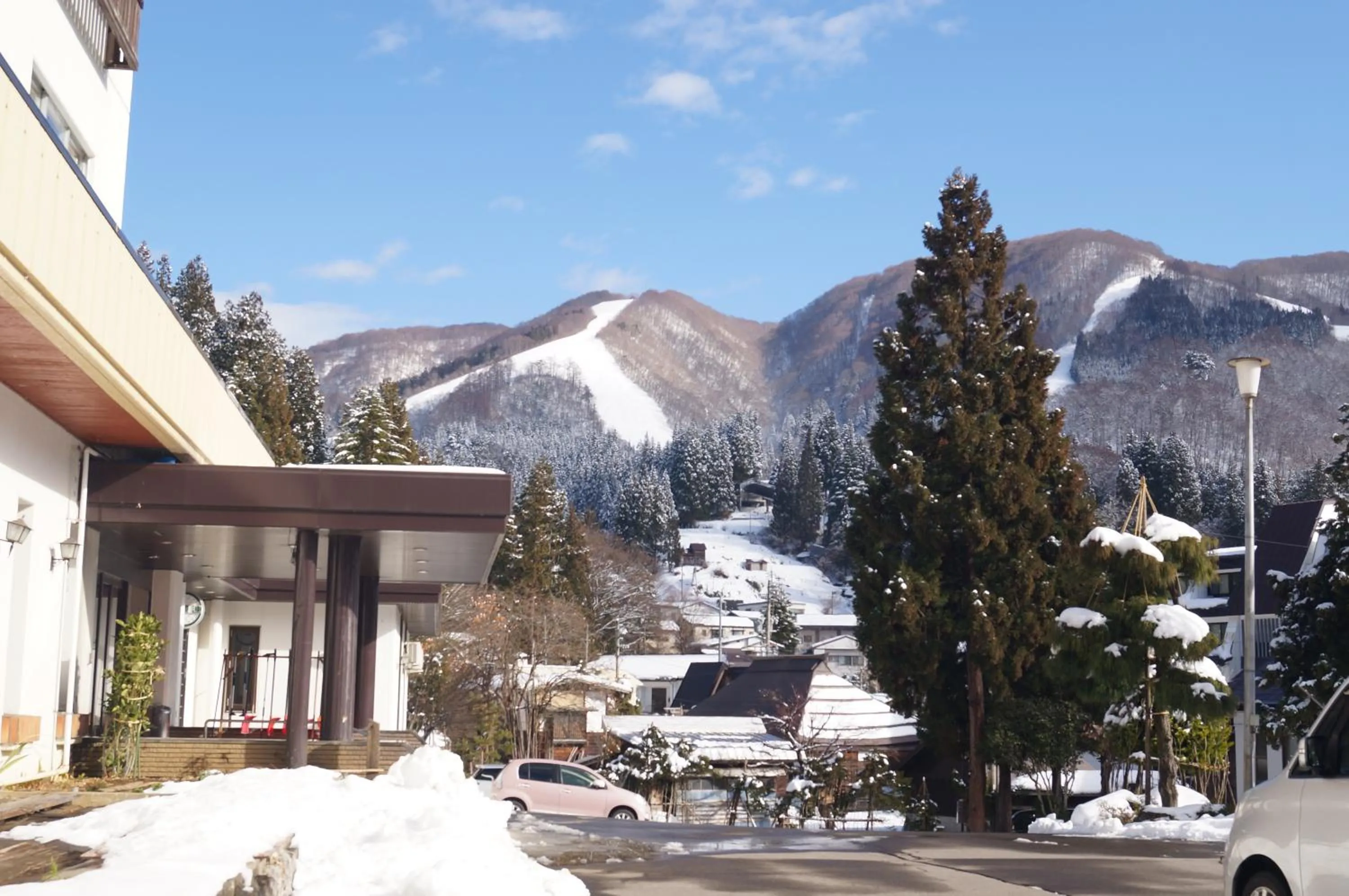 Winter in Nozawa Grand Hotel
