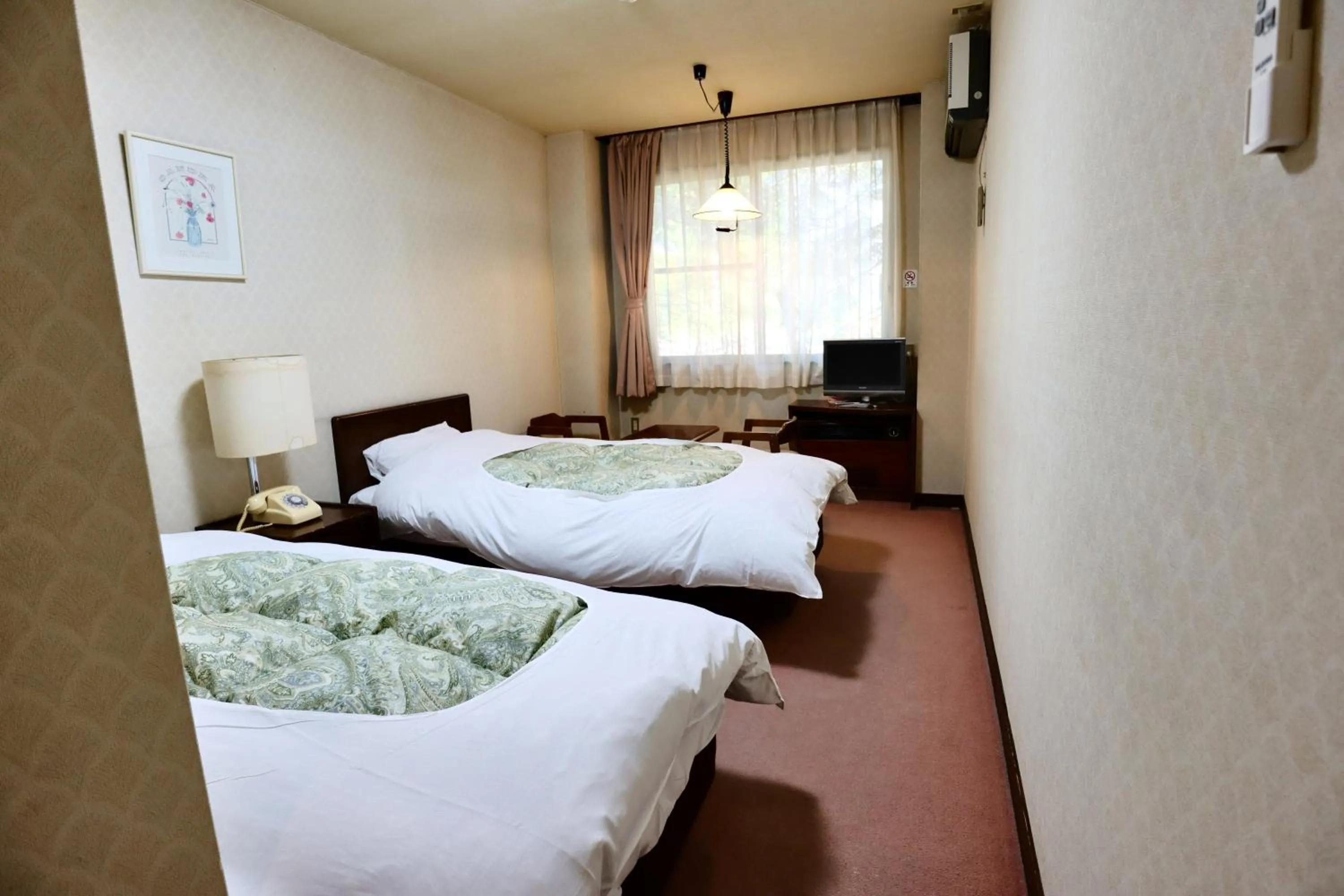 Photo of the whole room, Bed in Hakuba Park Hotel