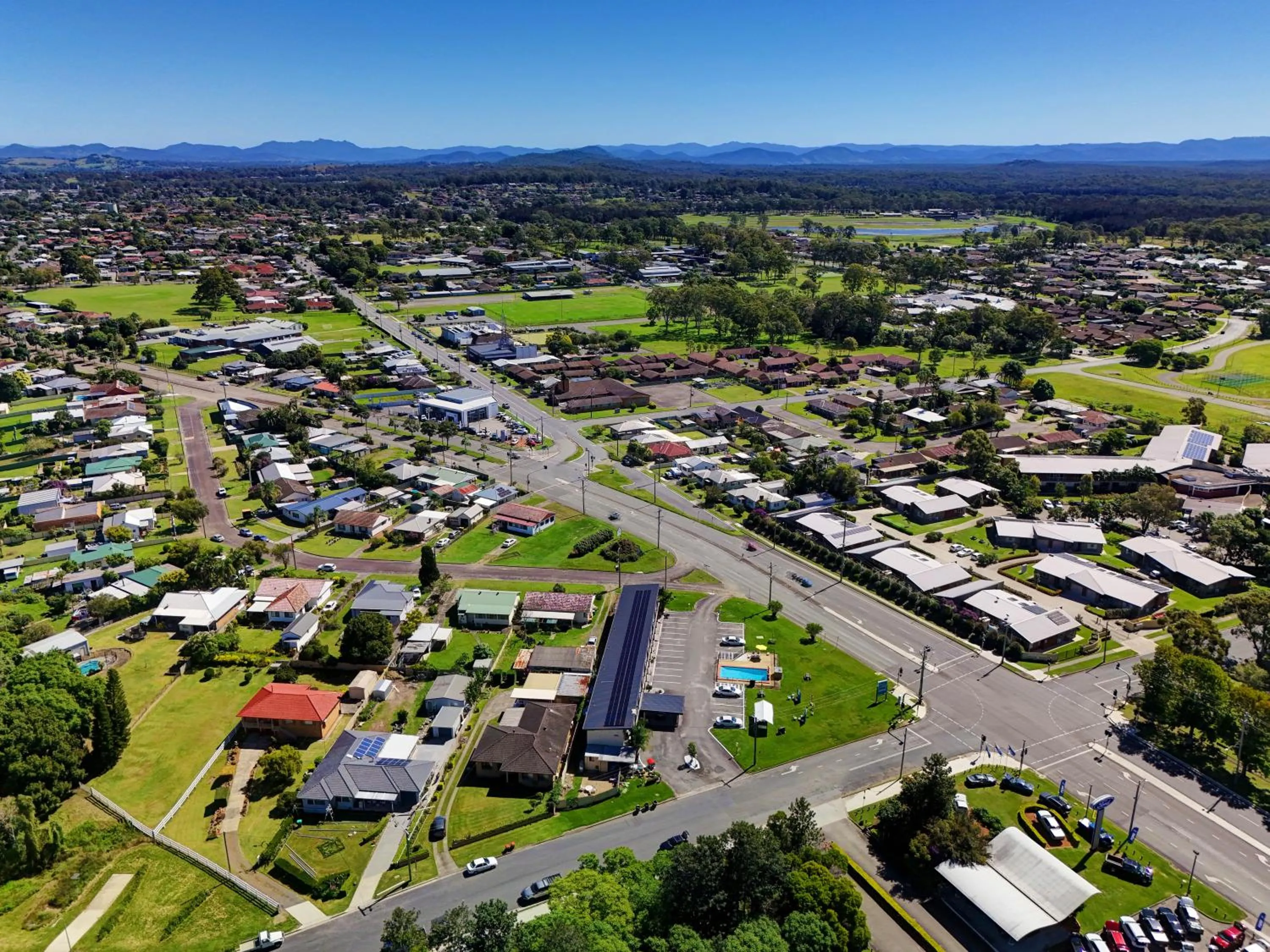 Property building in Country Plaza Motel Taree