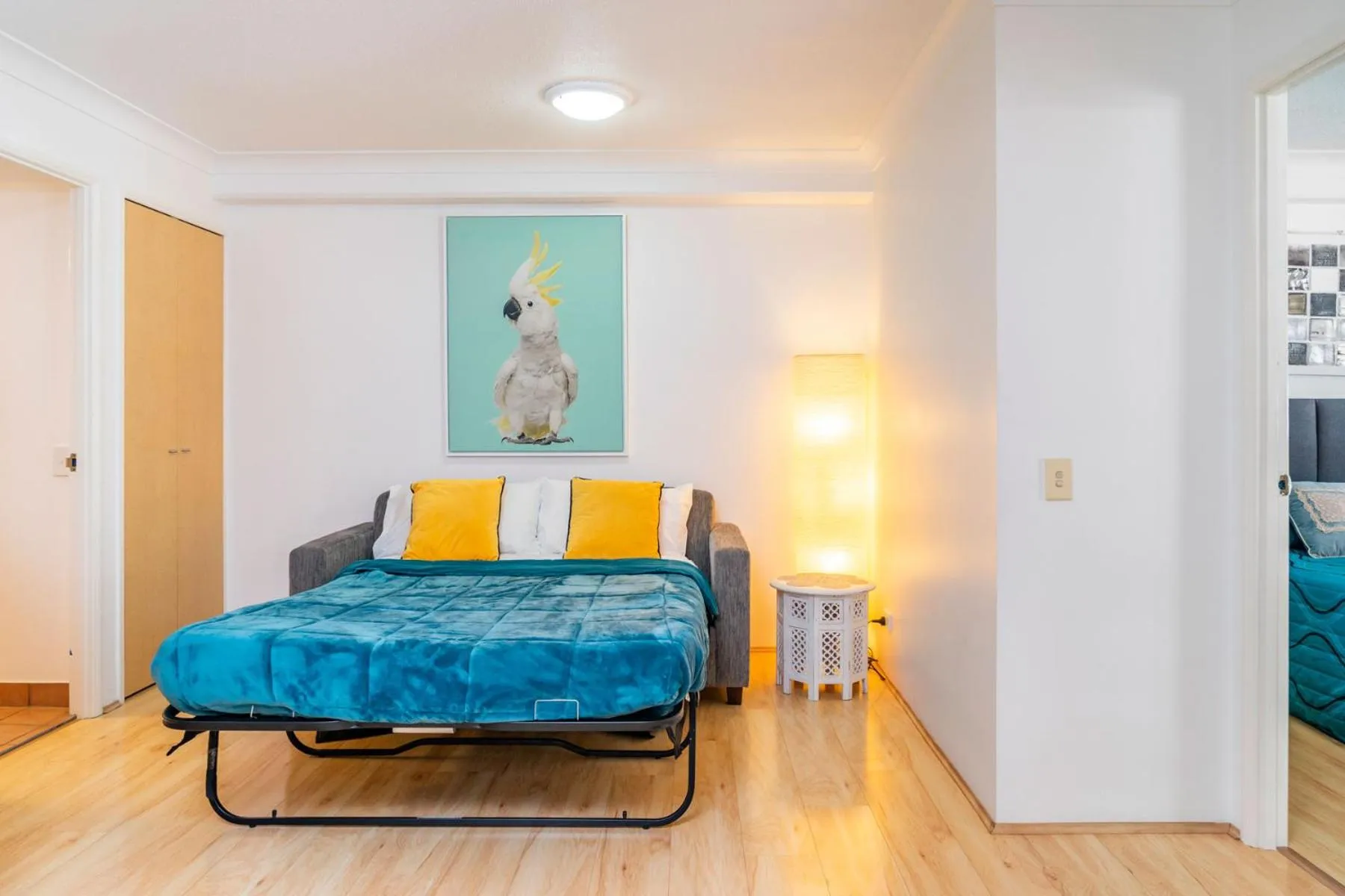 Bed in Aruba Sands Resort