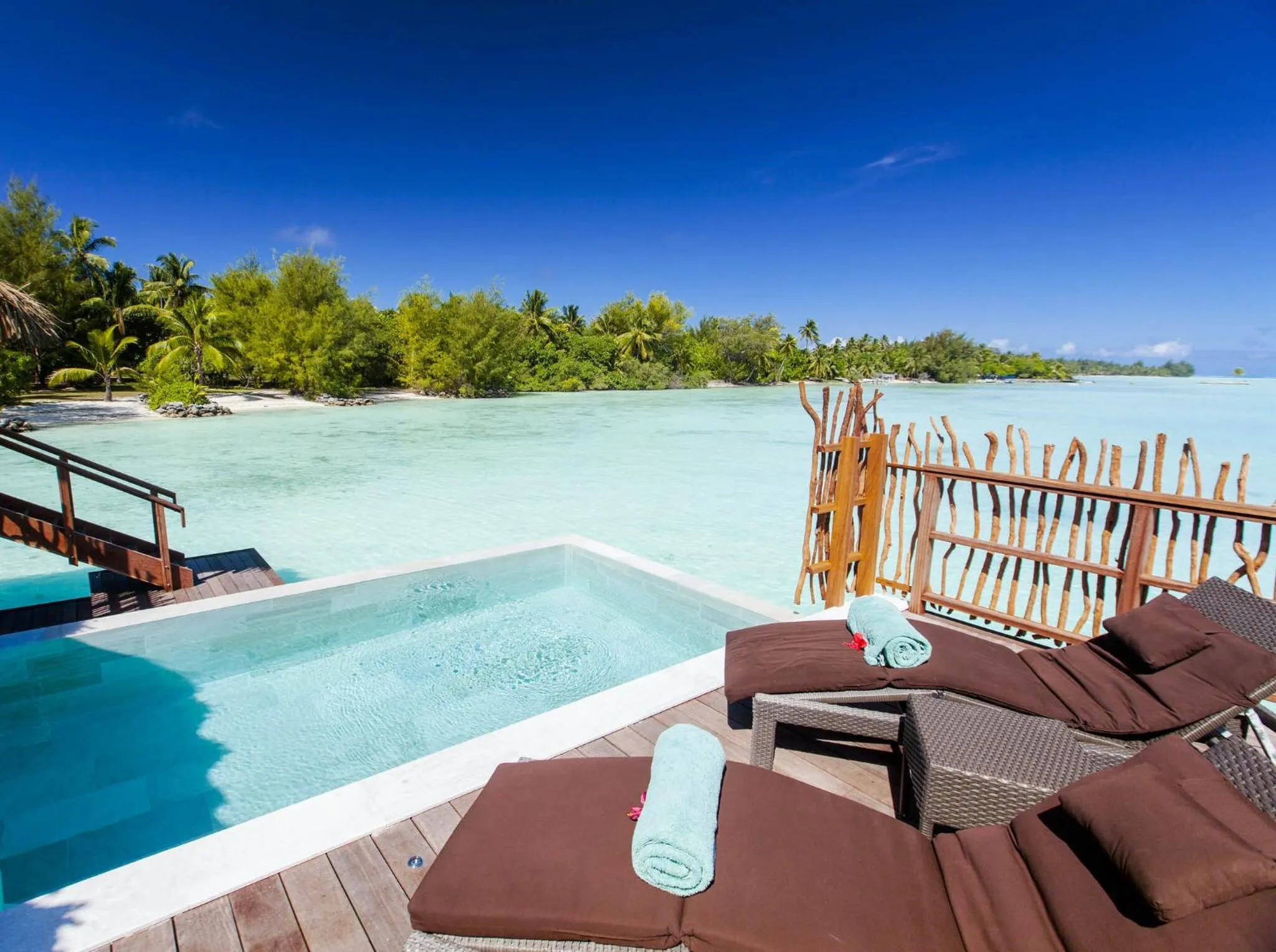Swimming pool in InterContinental Bora Bora & Thalasso Spa by IHG