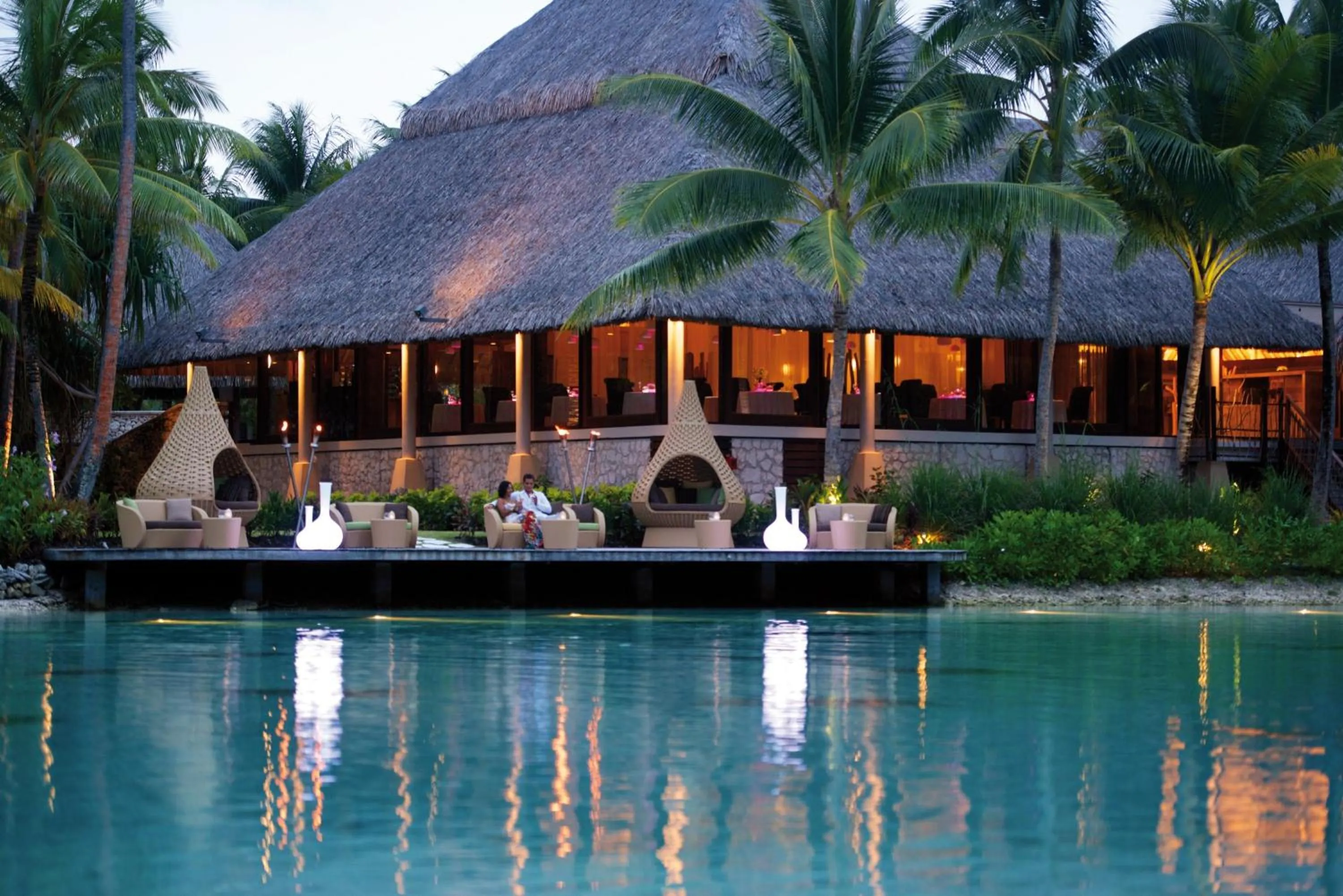 Restaurant/places to eat in InterContinental Bora Bora & Thalasso Spa by IHG