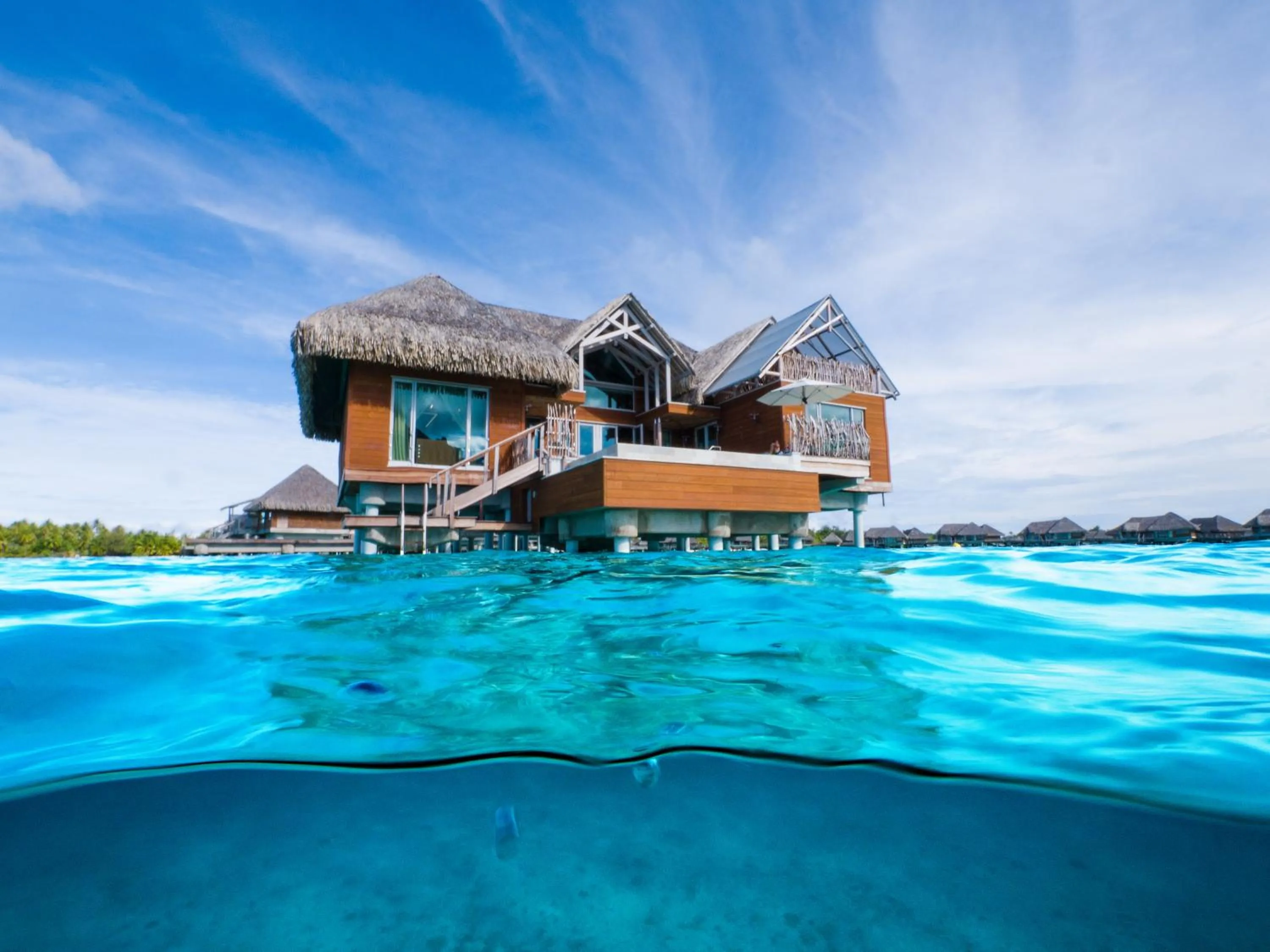 Balcony/Terrace in InterContinental Bora Bora & Thalasso Spa by IHG